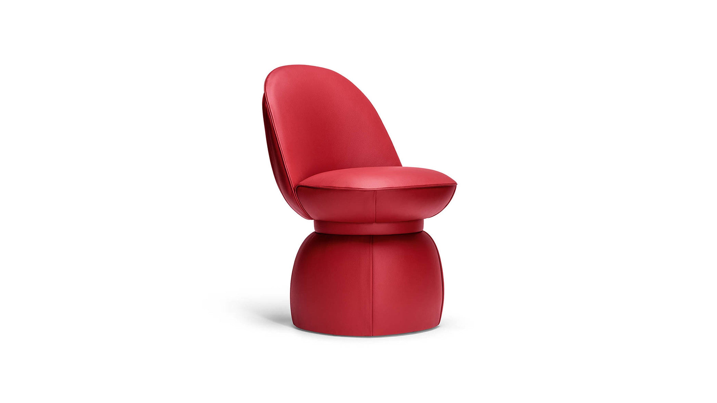 Desktop / Leplì Chair, designed by Kensaku Oshiro for Poltrona Frau