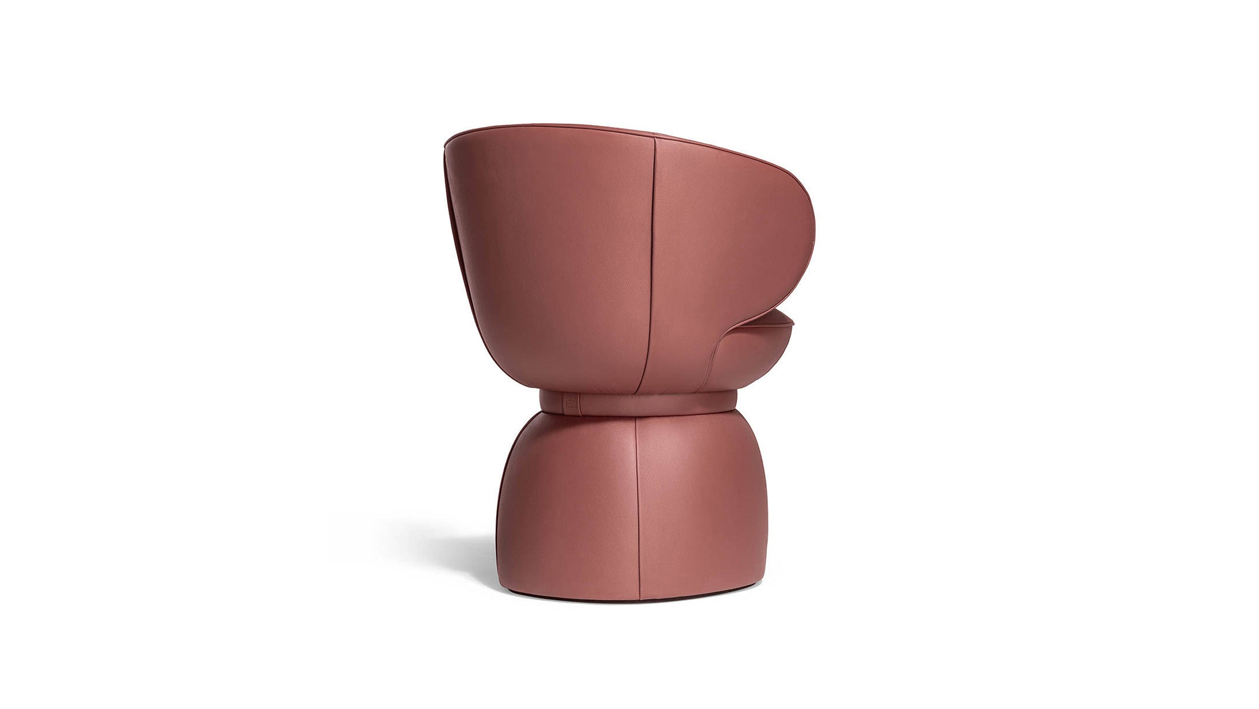 Desktop / Leplì Small Armchair, designed by Kensaku Oshiro for Poltrona Frau