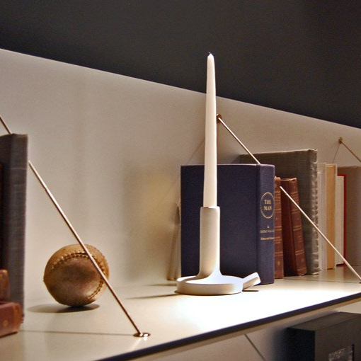 Natural White / Mobile / WhiteMenu / Lovatt Candle Holder, designed by Catherine Lovatt