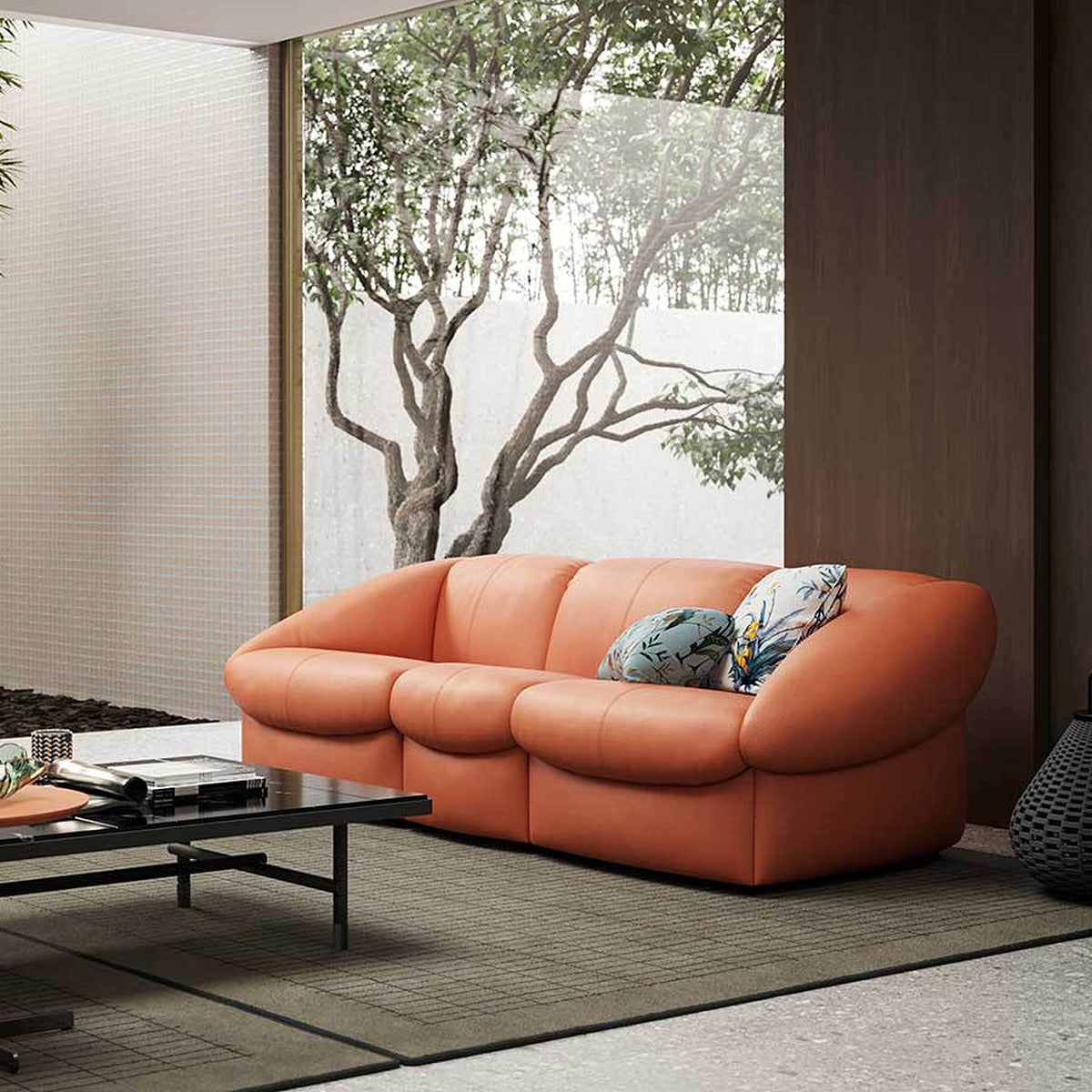 Mobile / Parka Modular Sofa, designed by Draga and Aurel made by Poltrona Frau