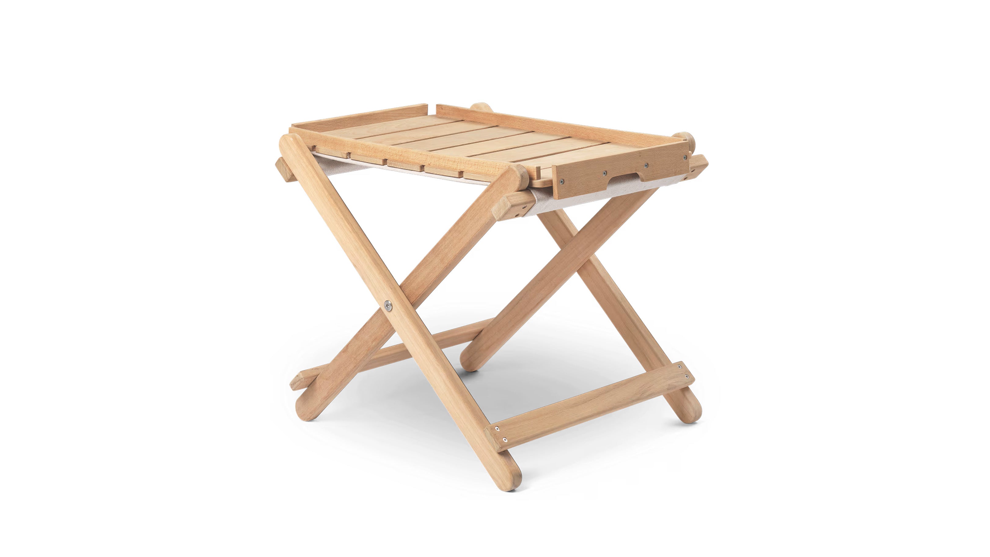 Desktop / BM5768 Deck Chair Footstool, designed by Børge Mogensen for Carl Hansen and Søn