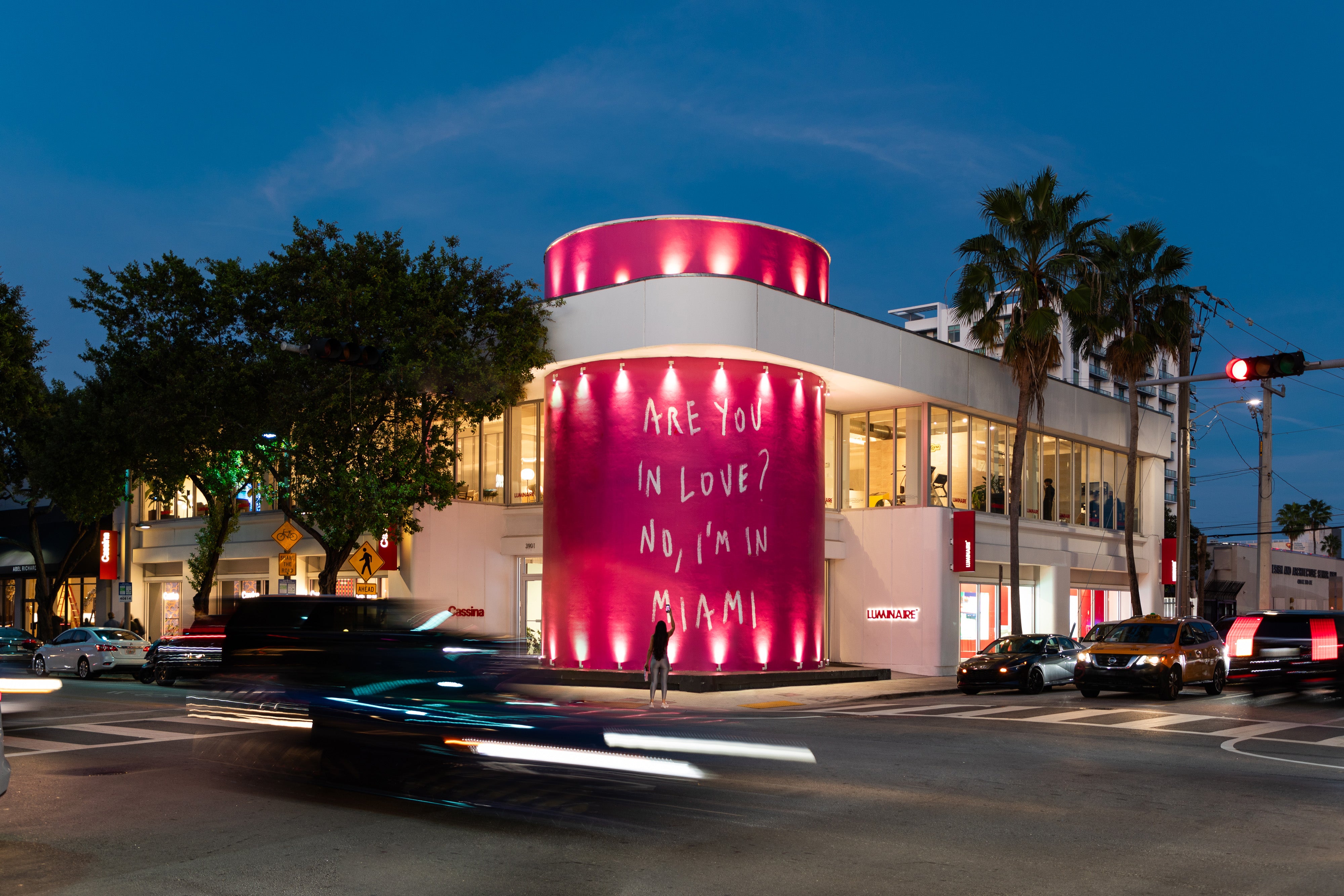 Are you in love? No, I'm in Miami. Pietro Terzini
