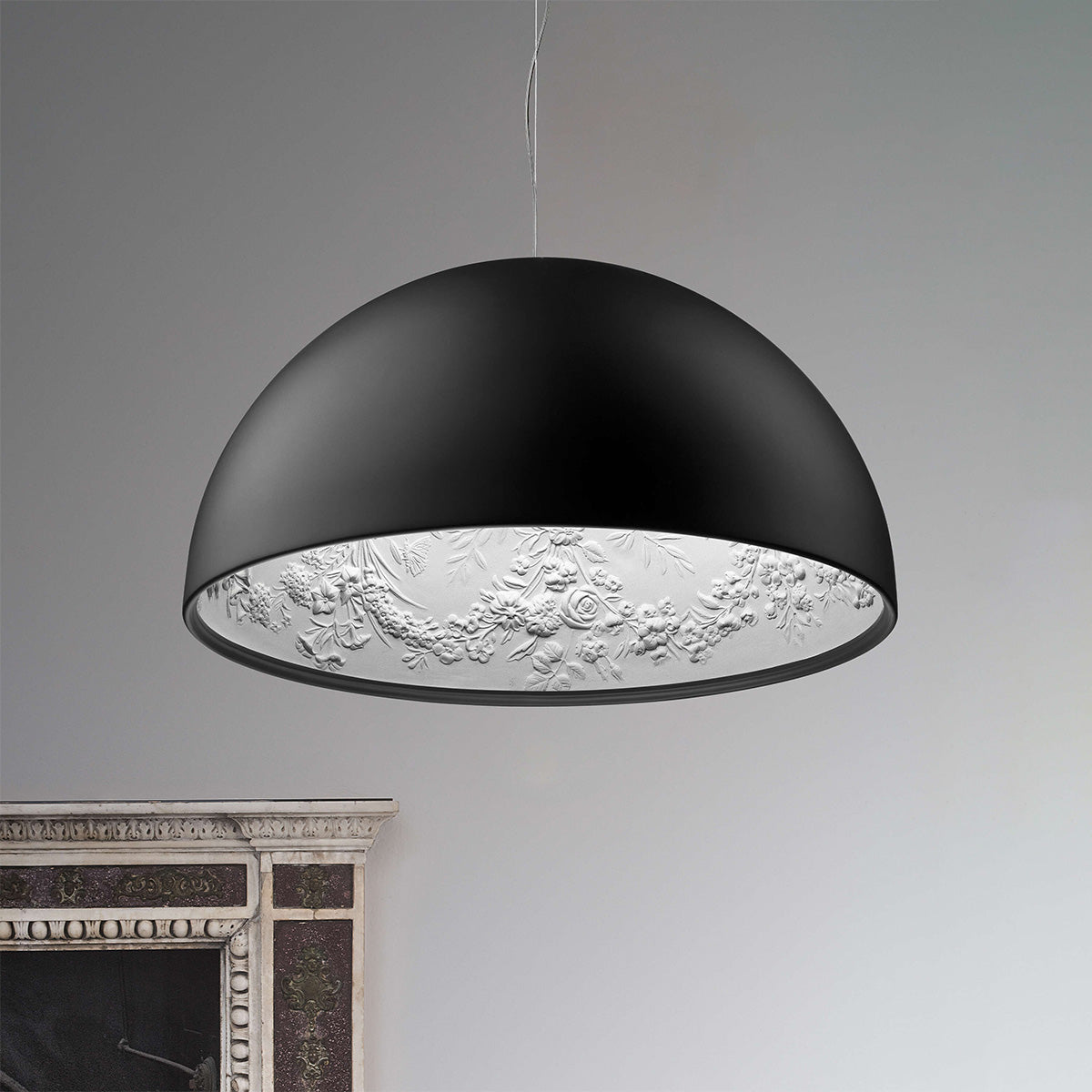 Matt Black / Mobile / Skygarden 1, designed by Marcel Wanders made by Flos