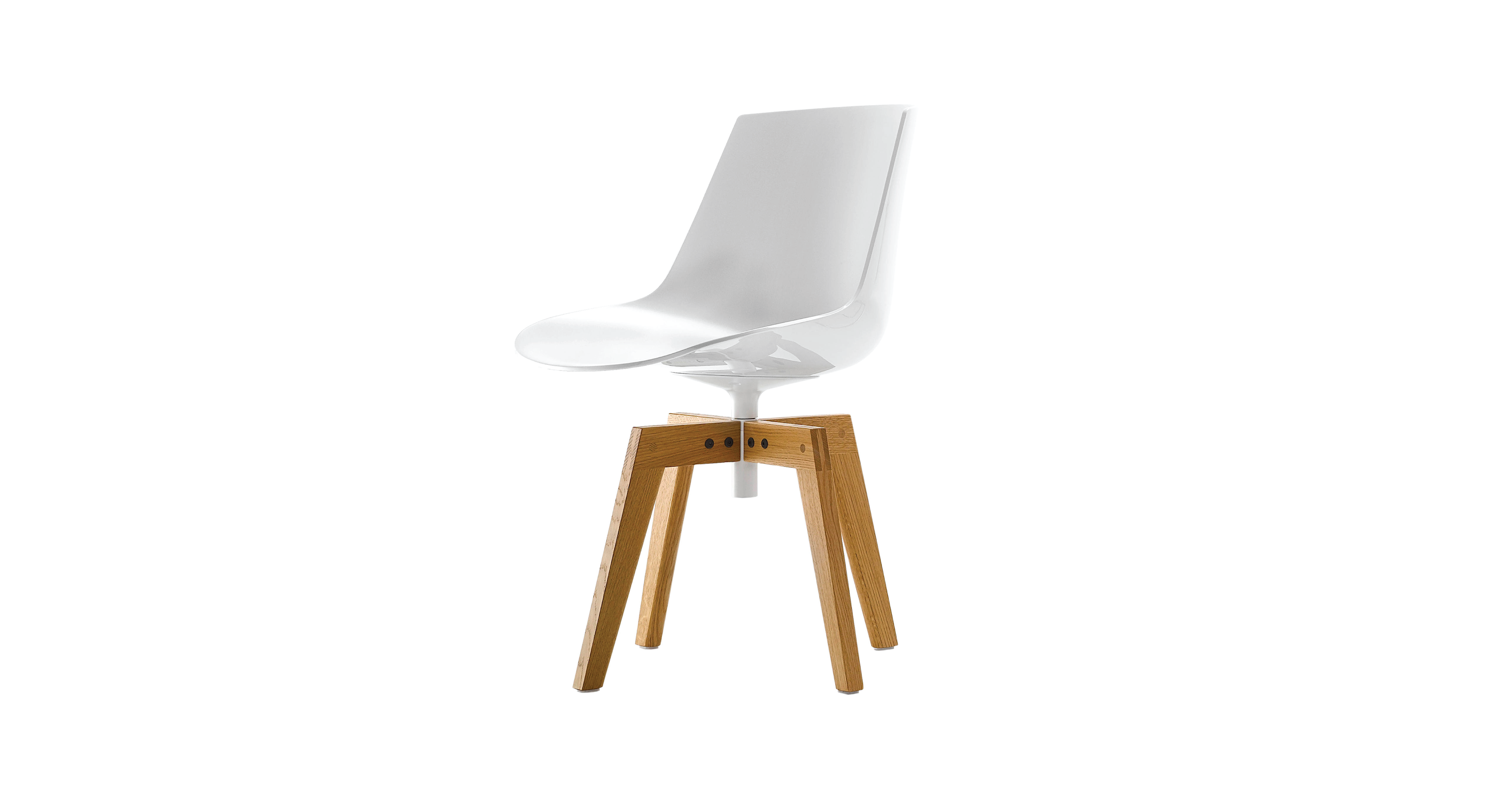 Desktop / WhiteMenu / Flow Chair Iroko, designed by Jean Marie Massaud