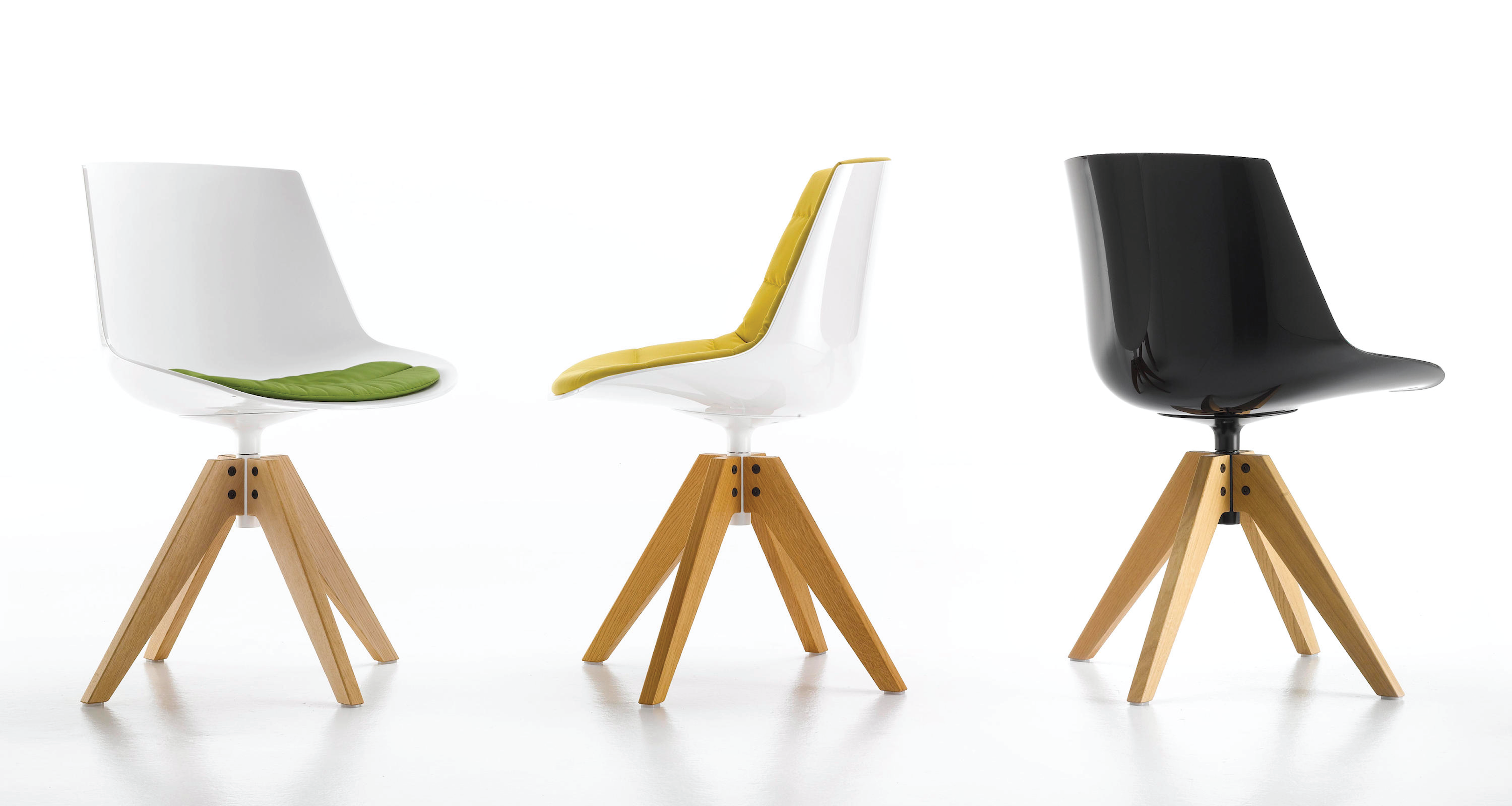 Desktop / WhiteMenu / Flow Chair Iroko, designed by Jean Marie Massaud