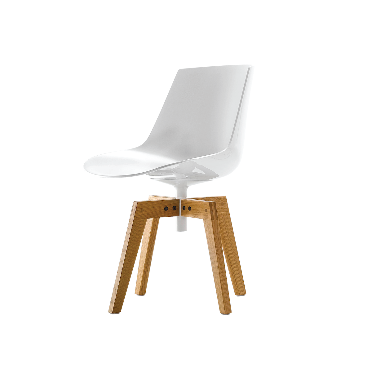 Mobile / WhiteMenu / Flow Chair Iroko, designed by Jean Marie Massaud