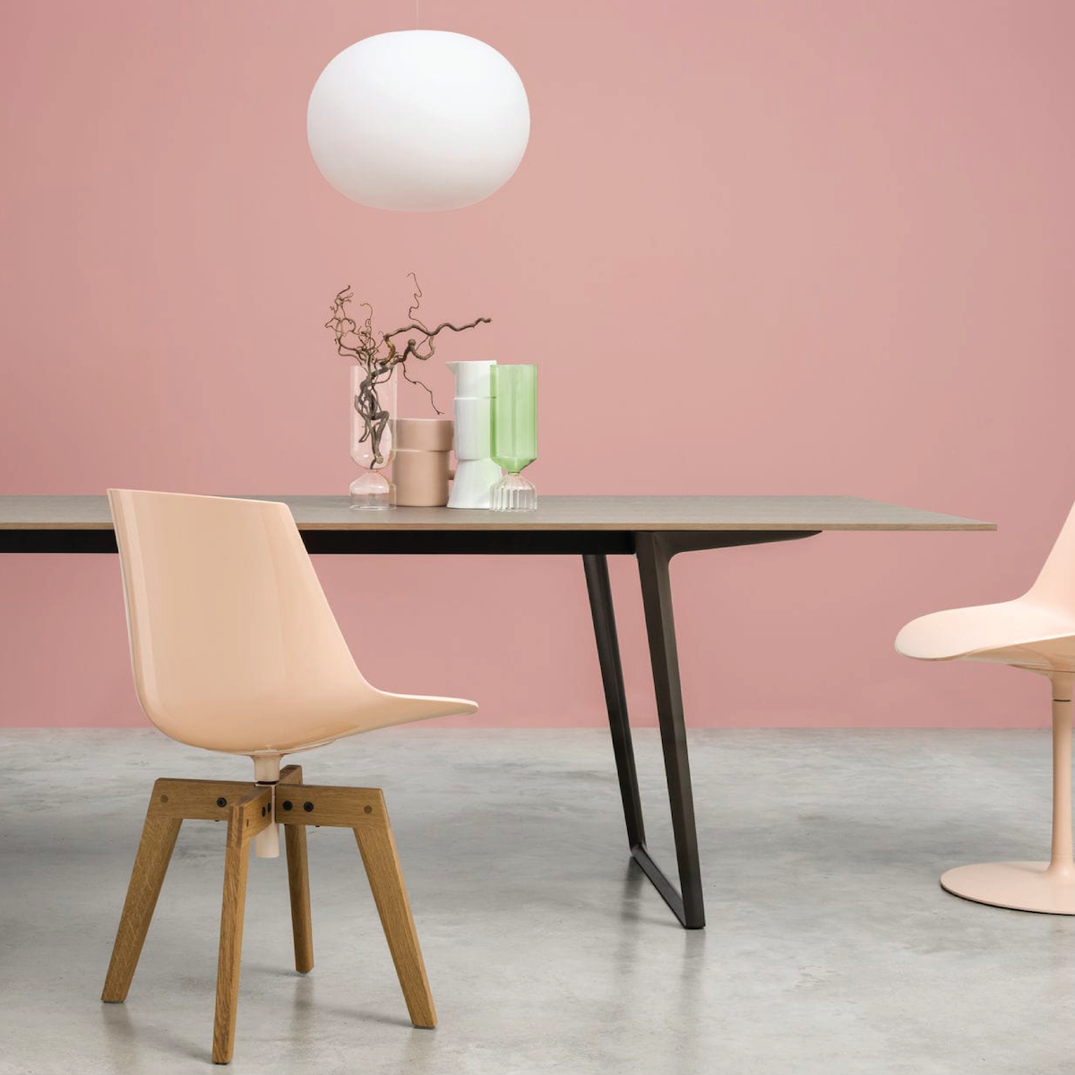 Mobile / WhiteMenu / Flow Chair Iroko, designed by Jean Marie Massaud