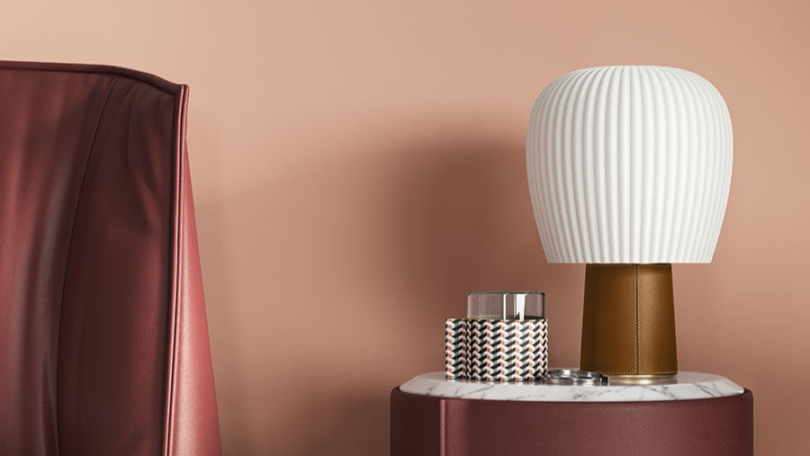 Desktop / Nymph Table Lamp, designed by Sebastian Herkner for Poltrona Frau