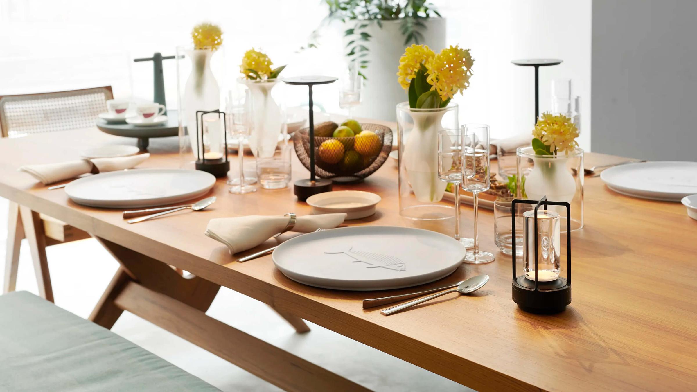 Ambientec Table Lamp TURN+ LED Lantern