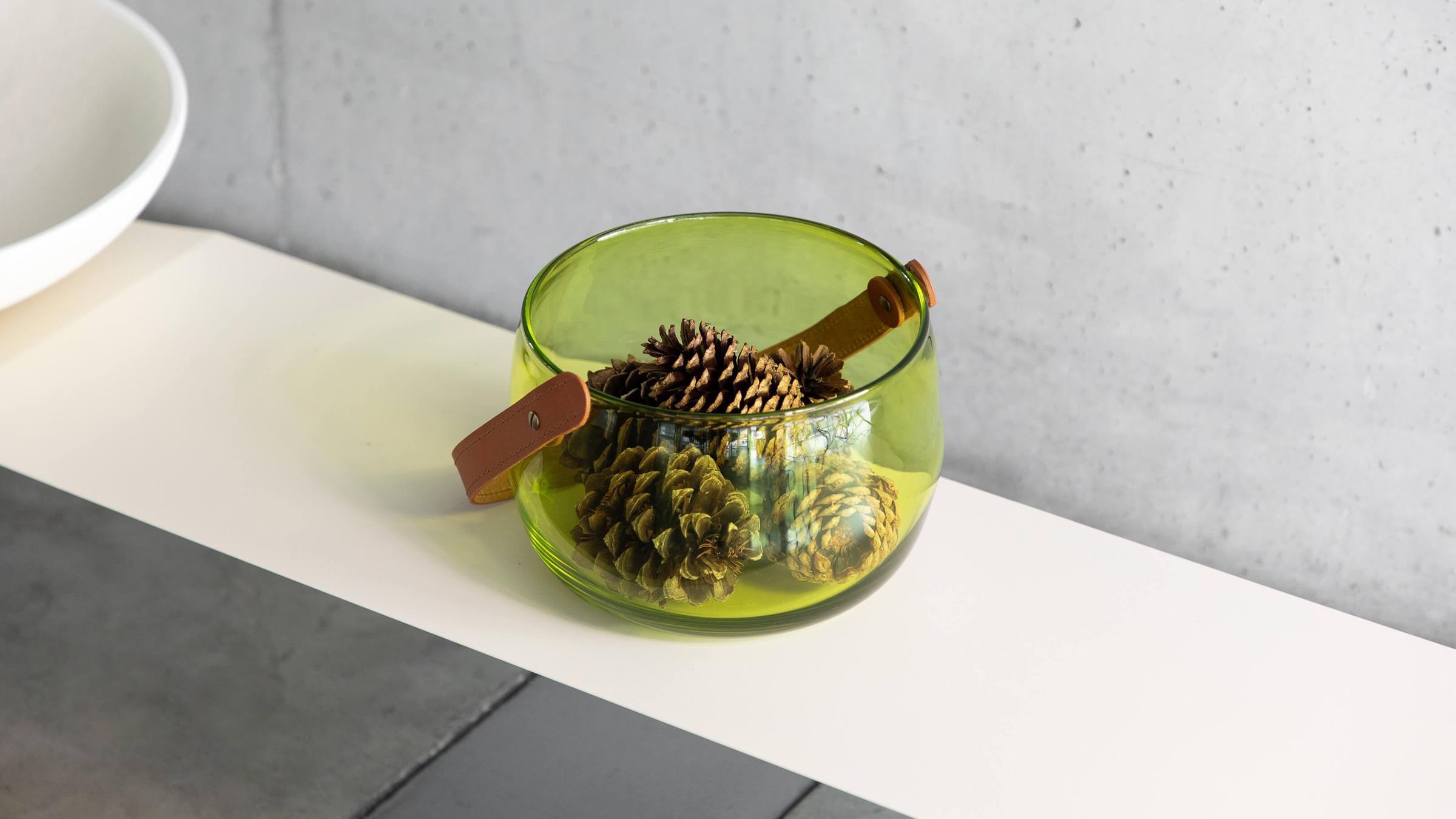 Atelier de Verre Anvi Decorative Bowl Shopper Glass Bowl