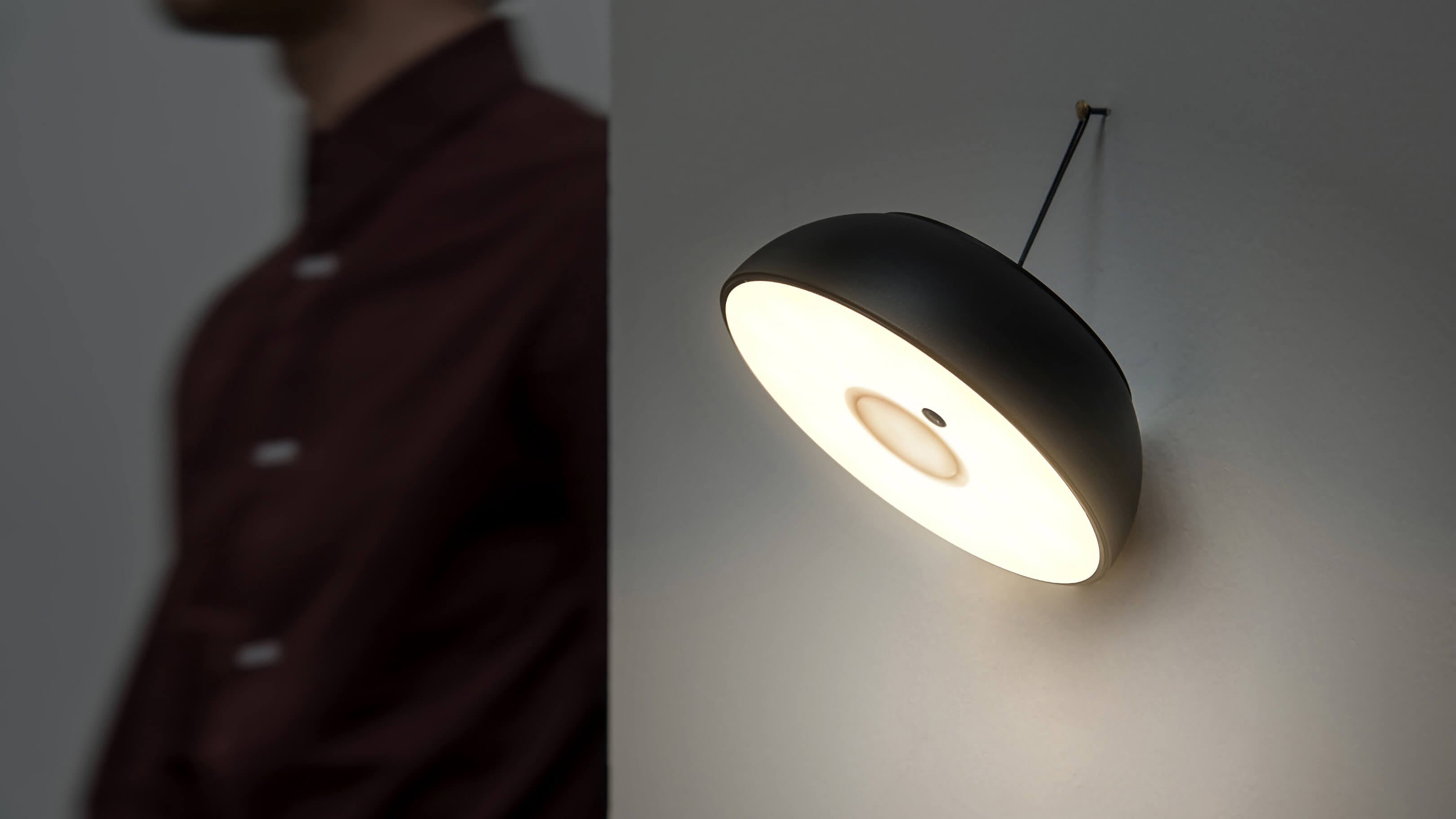 Black / Desktop / WhiteMenu / Float Rechargeable Pendant Lamp, designed by Mario Alessiani