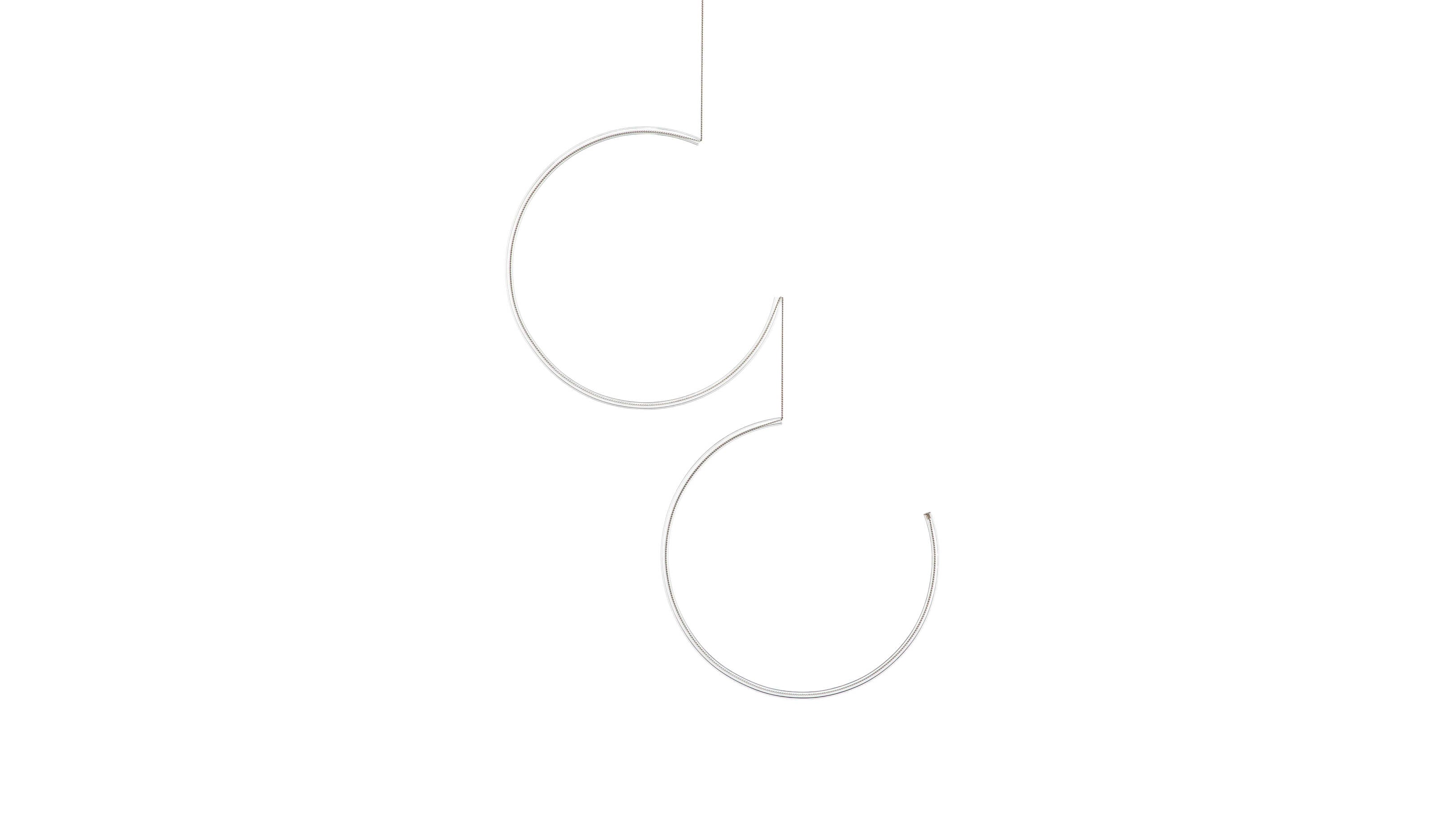 Aluminum Chain / Desktop / BlackMenu / Cilar Glass Mobile, designed by Johanna Gauder