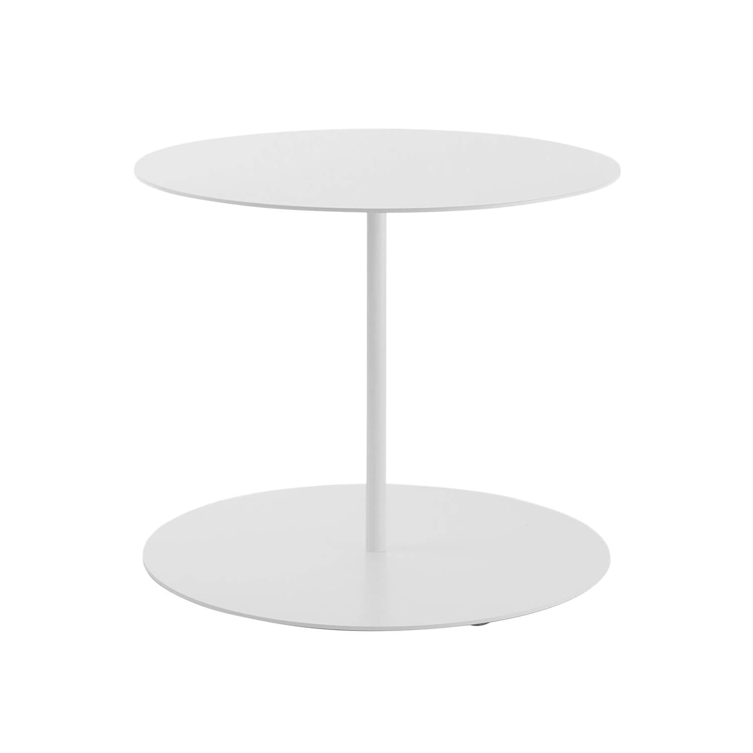 White / Mobile / BlackMenu / Gong Side Table, designed by Giulio Cappellini