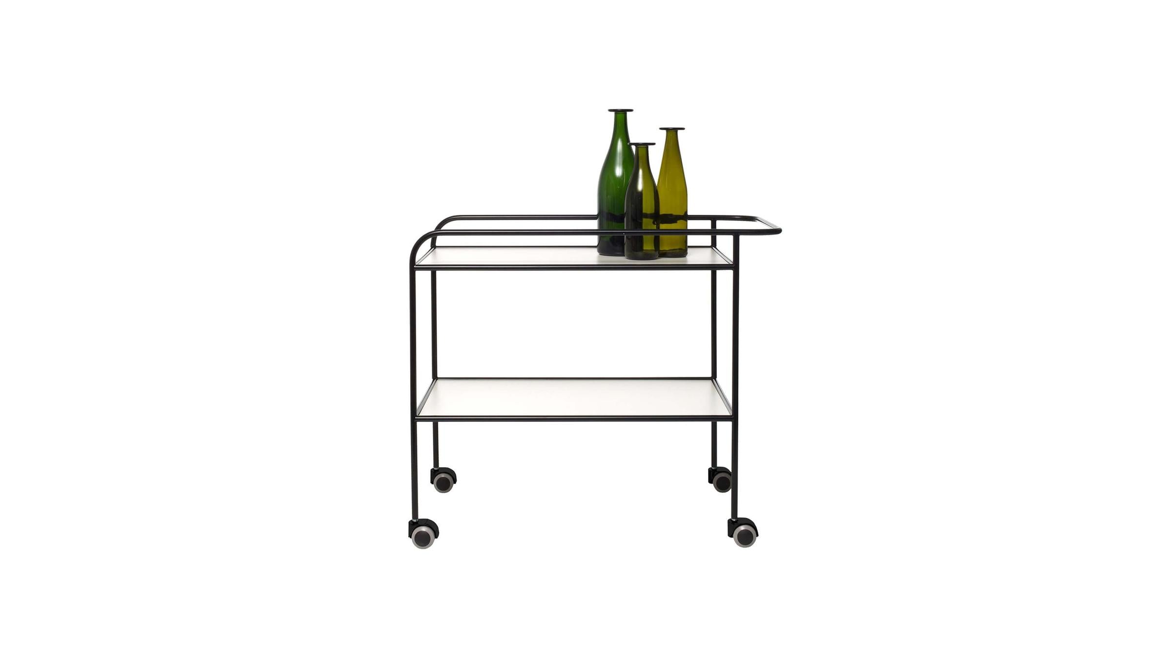 Cappellini Cart Steel Pipe Drink Trolley