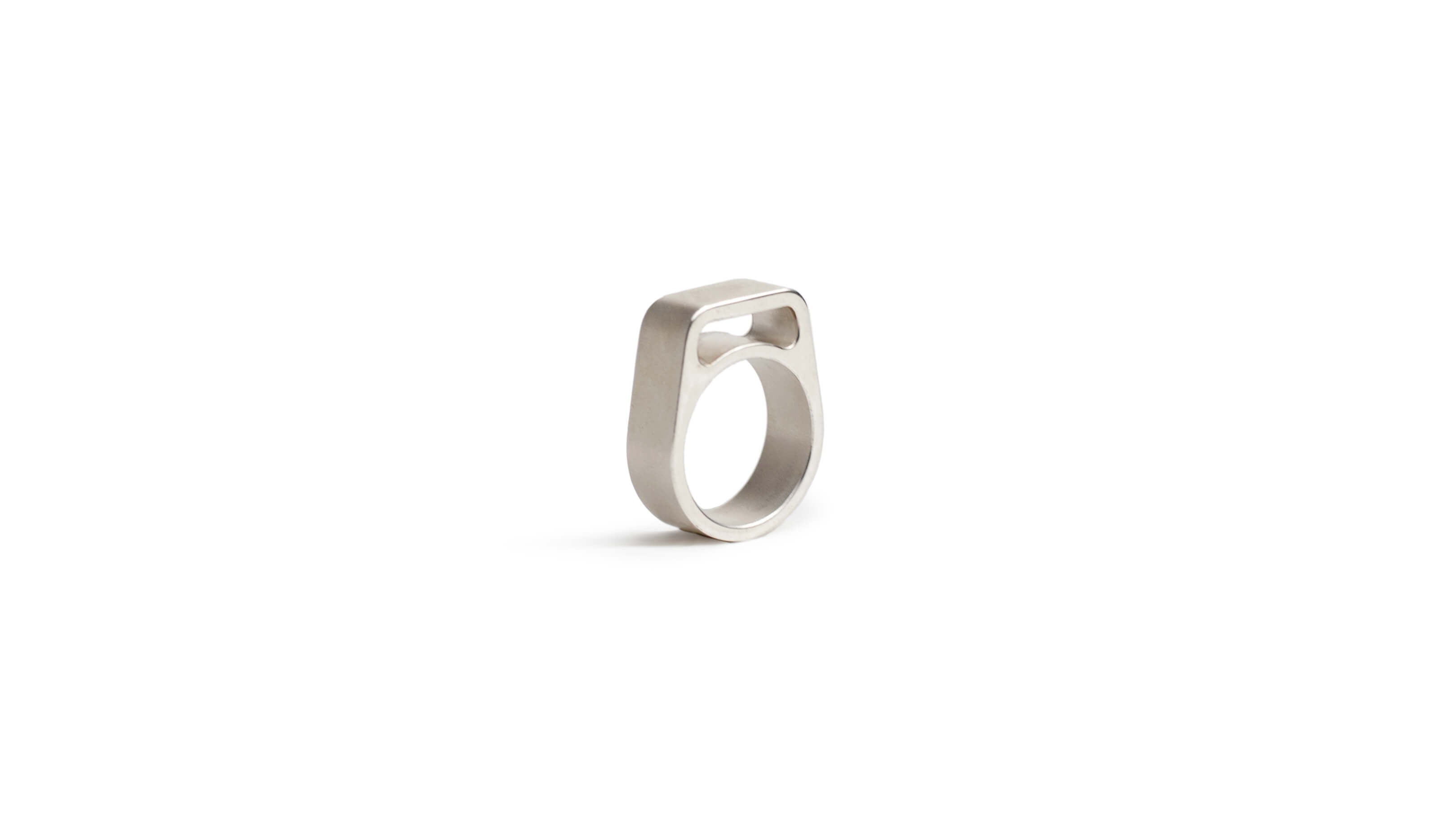 17mm - US Size 7 / Desktop / BlackMenu / Bi Ring, designed by Dick van Hoff