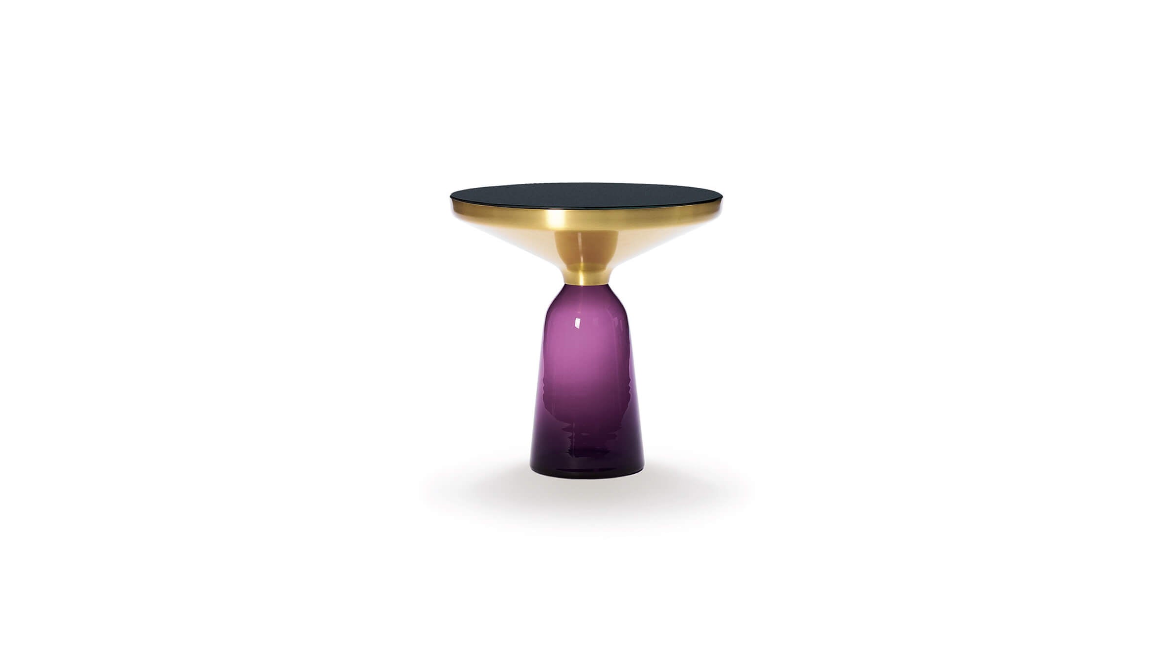 Amethyst Brass / Desktop / BlackMenu / Bell Side Table Designed by Sebastian Herkner for ClassiCon