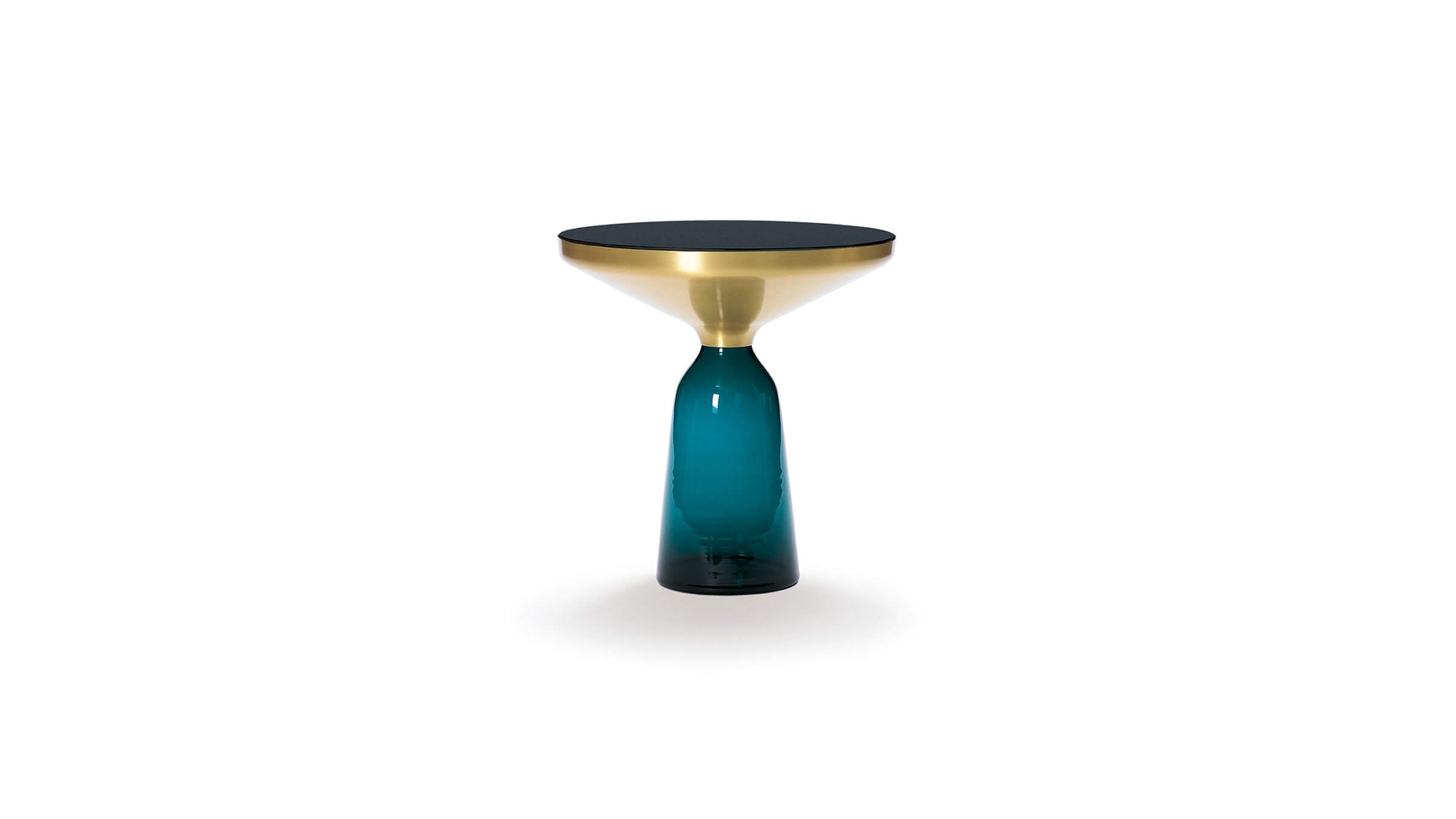 Montana Blue Brass / Desktop / BlackMenu / Bell Side Table Designed by Sebastian Herkner for ClassiCon