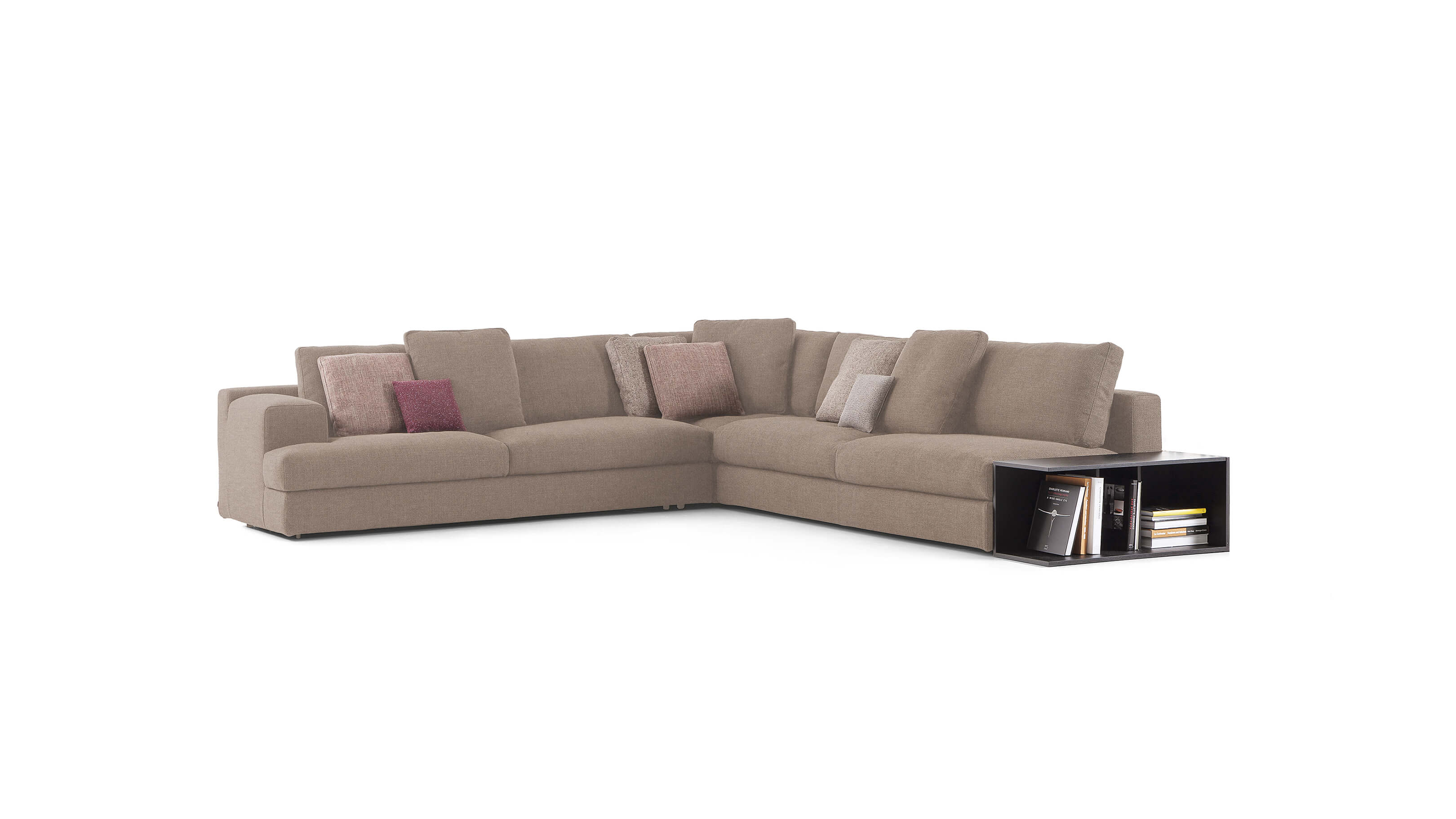 GeneralOption / Desktop / BlackMenu / Miloe Sofa, designed by Piero Lissoni made by Cassina