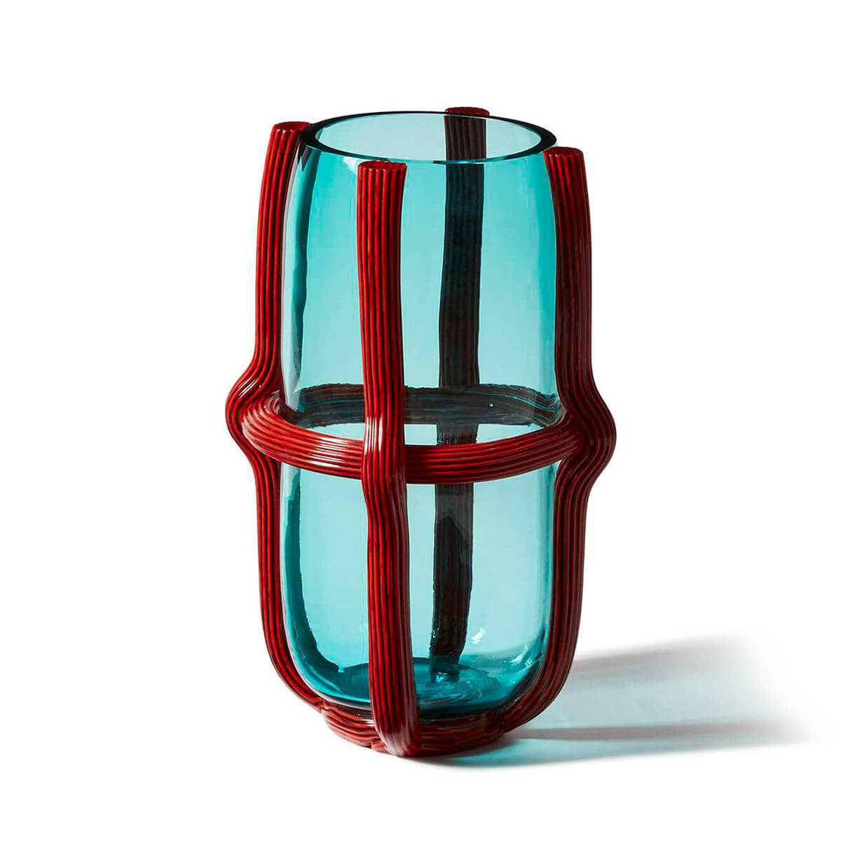 Sea Teal / Mobile / BlackMenu / Sestiere Vases, designed by Patricia Urquiola made by Cassina