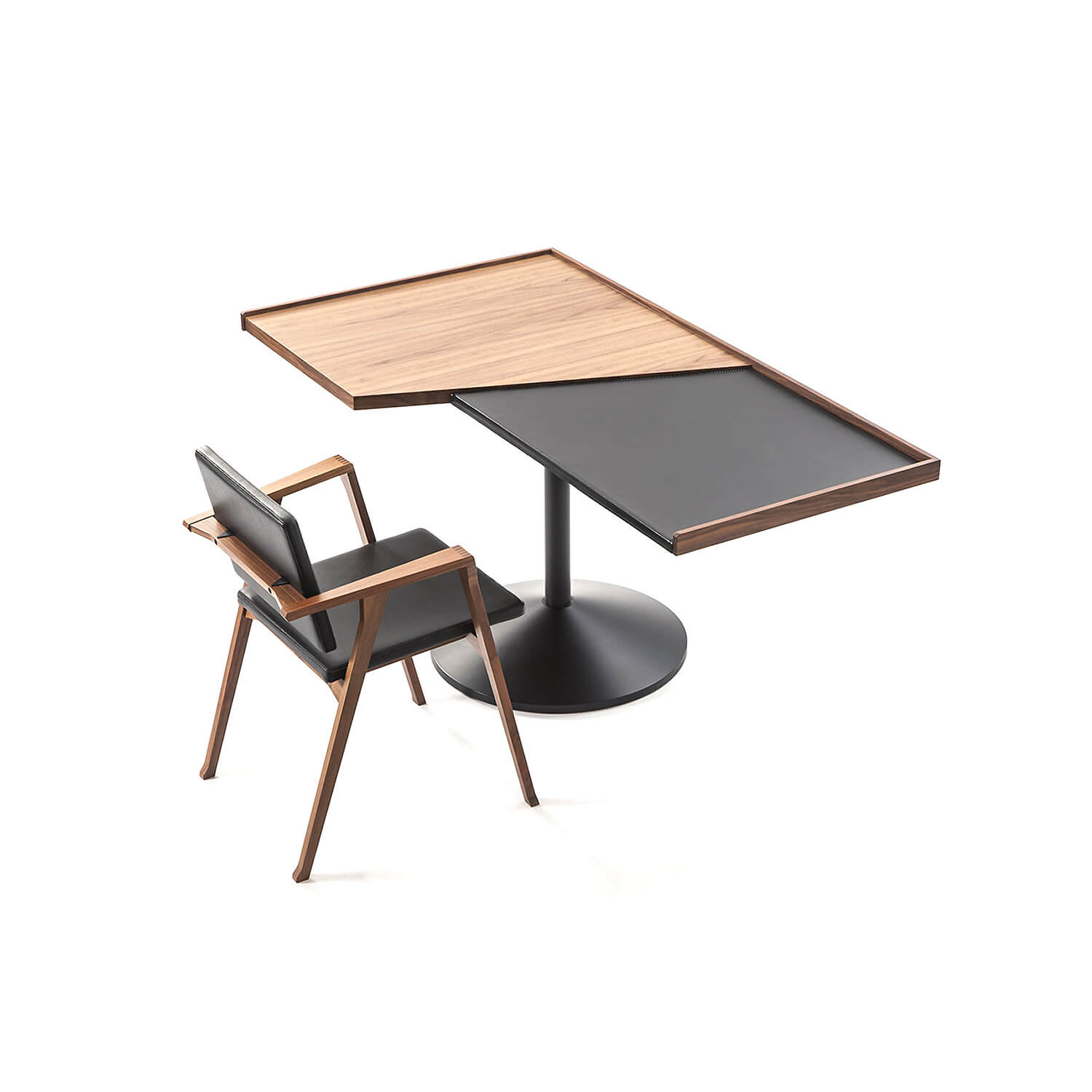 Mobile / BlackMenu / Stradera Desk, designed by Franco Albini made by Cassina
