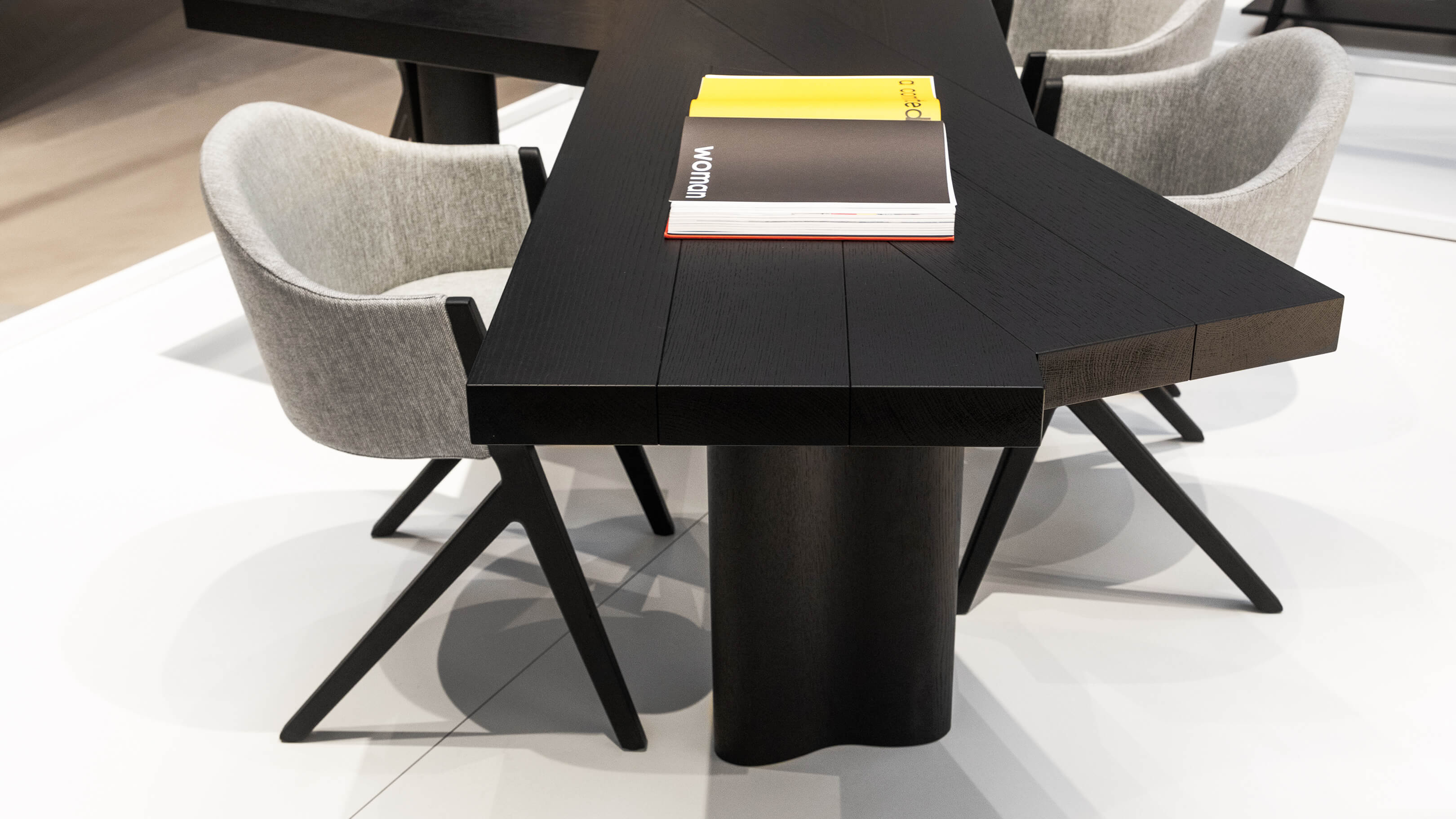 Desktop / WhiteMenu / Ventaglio Table designed by Charlotte Perriand made by Cassina