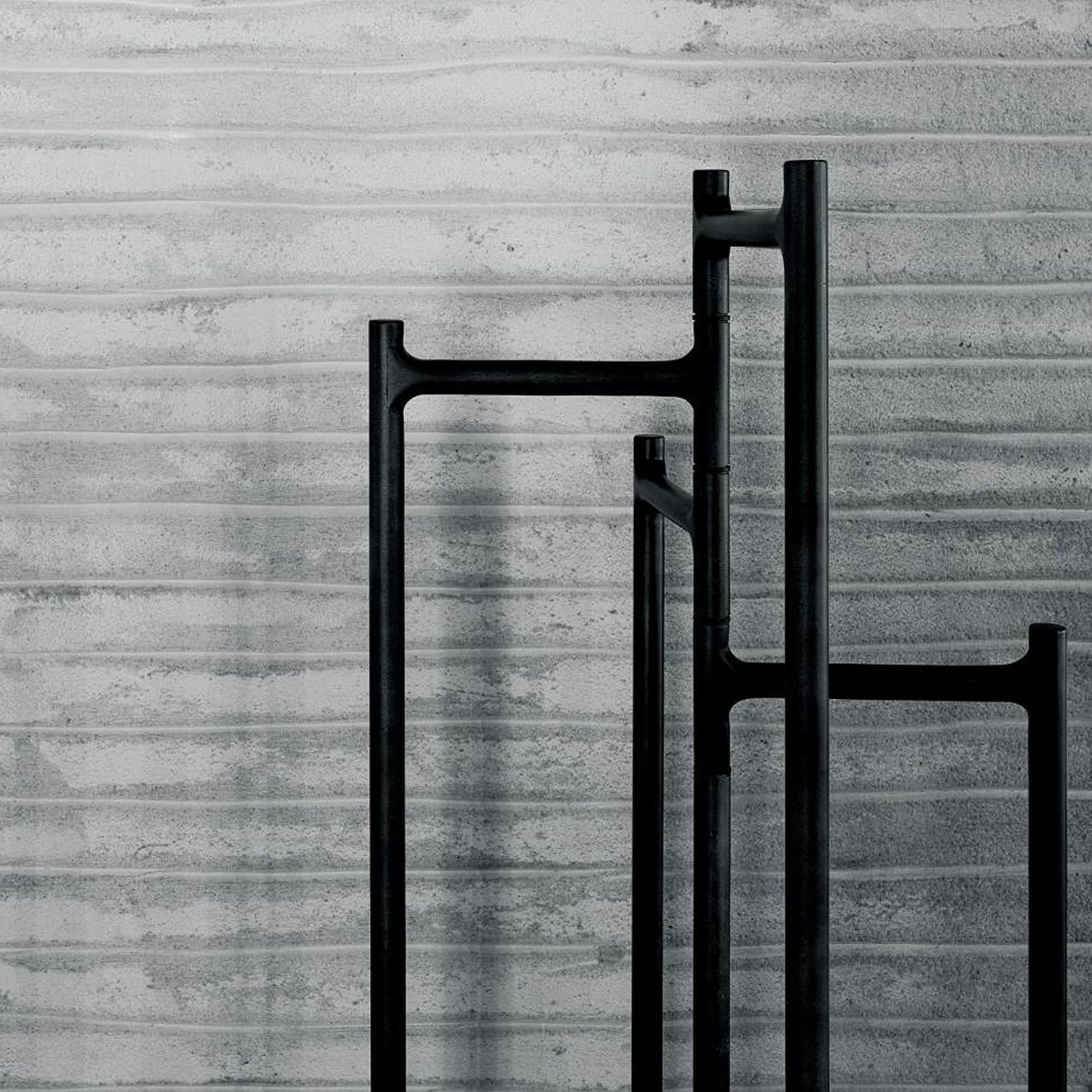 Charcoal Dyed / Mobile / BlackMenu / Ceiba Coat Rack, designed by Luis Arrivillaga