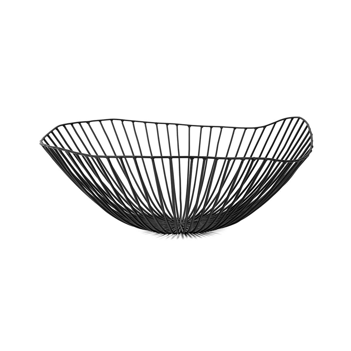 Black / Mobile / BlackMenu / Cesira Fruit Basket, designed by Antonino Sciortino