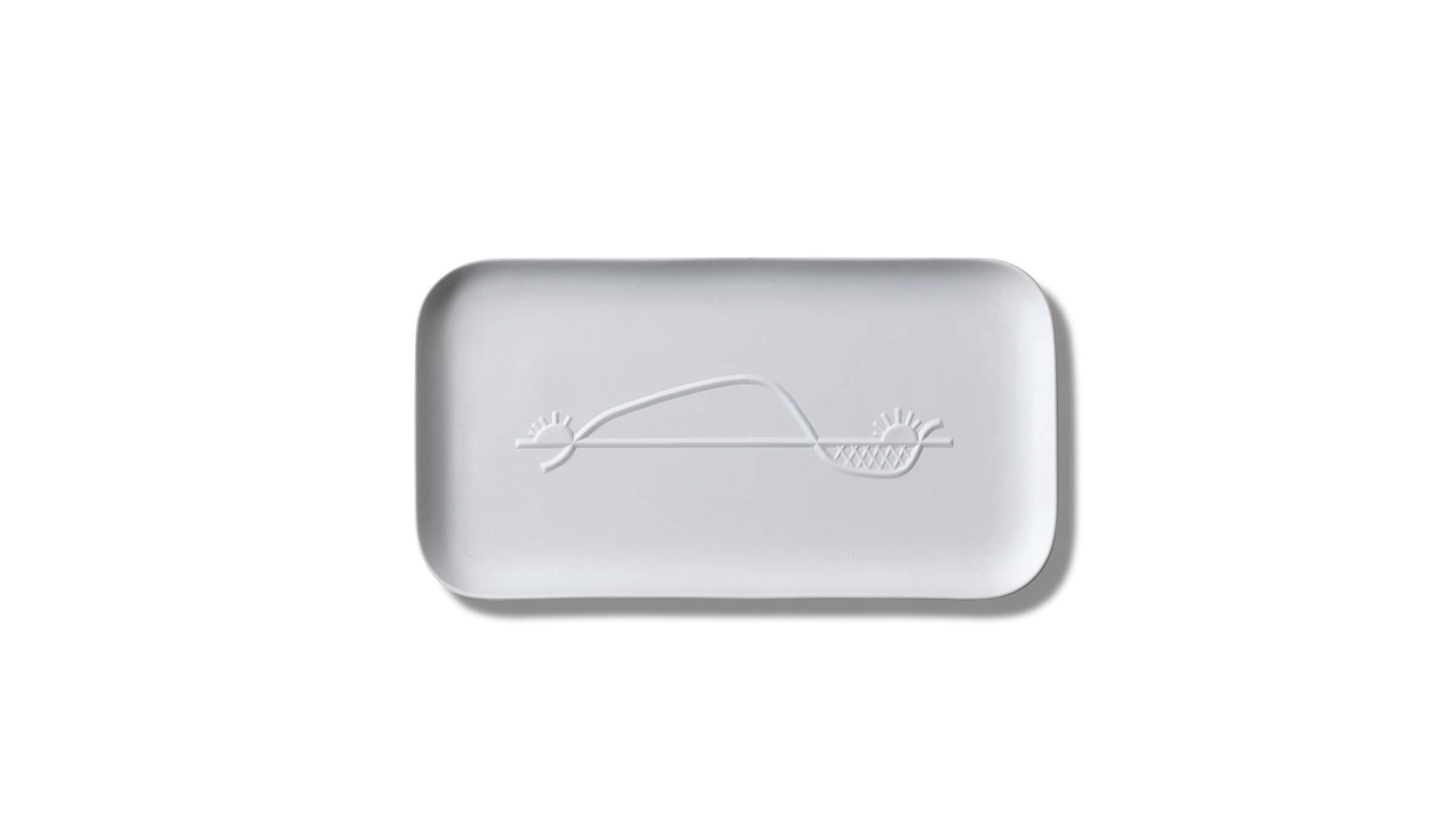 Le Course Du Soleil Rectangular Tray / Desktop / BlackMenu / Chandigarh Tray Collection, designed by Richard Ginori and Le Corbusier made by Cassina