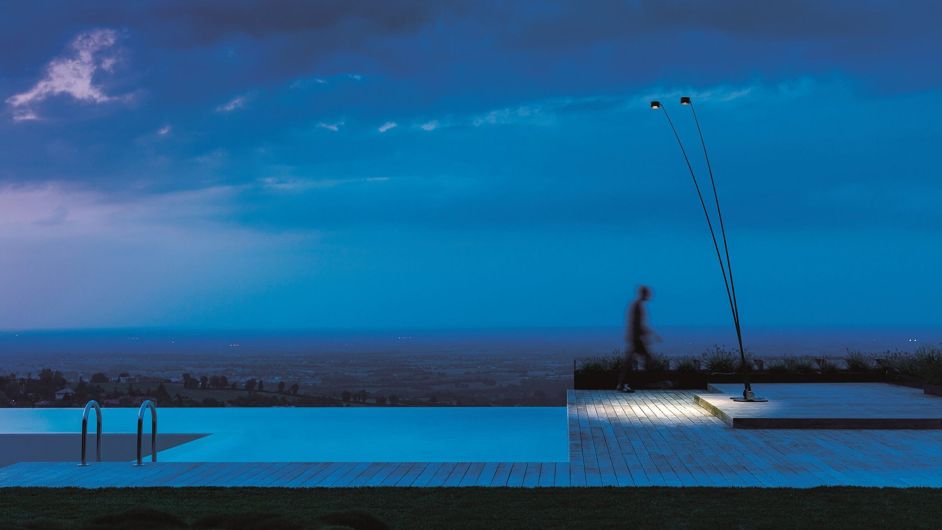 GeneralOption / Desktop / BlackMenu / Sampei Outdoor Floor Lamp, designed by Davide Groppi & Enzo Calabrese