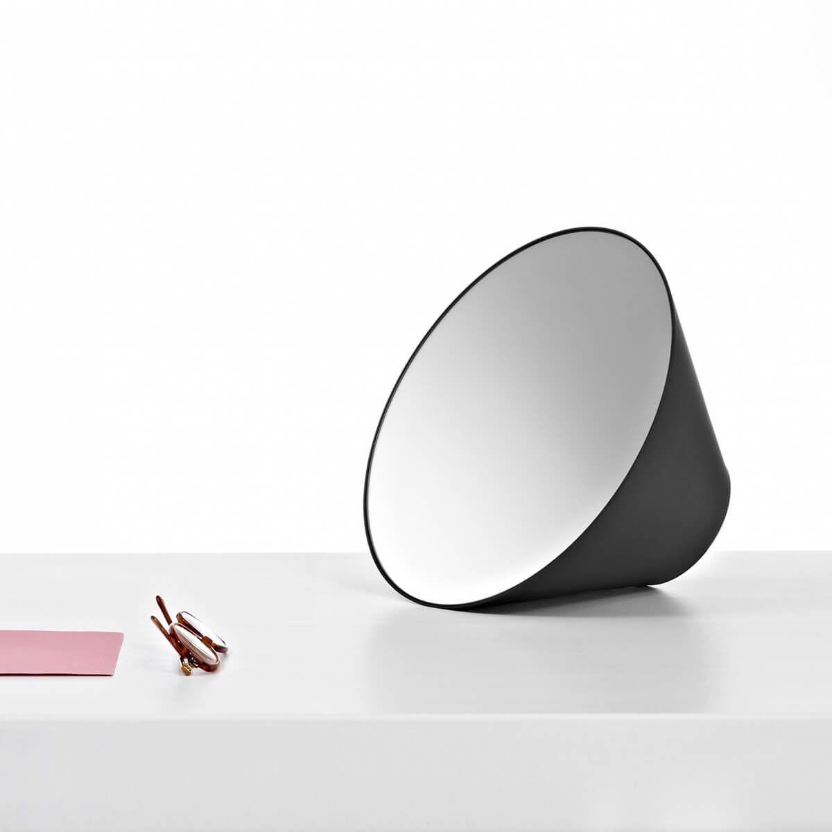 Black / Mobile / BlackMenu / Edvard Mirror, designed by Jean-François D'Or