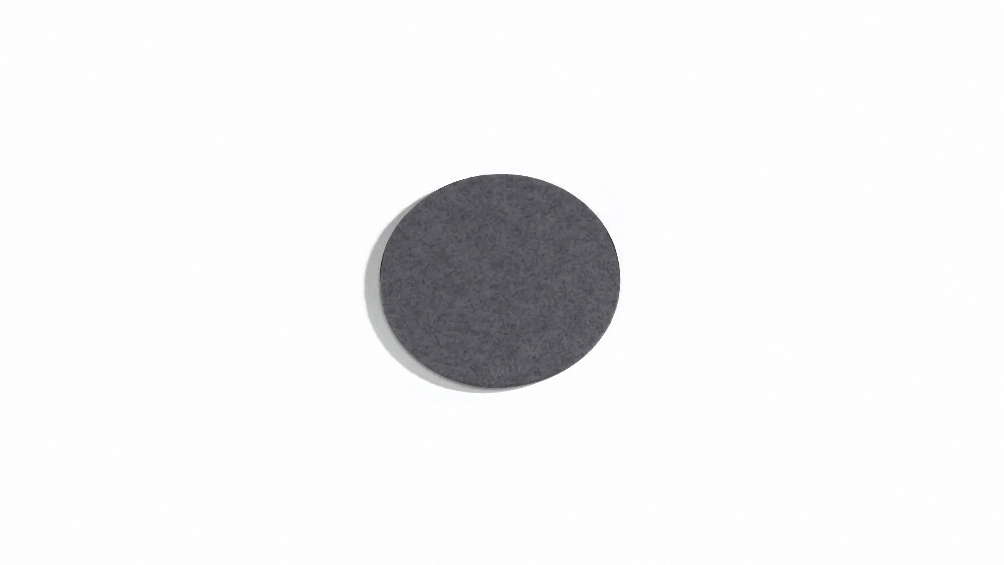 Charcoal Melange / Desktop / BlackMenu / Felt Coasters, designed by Daff Design