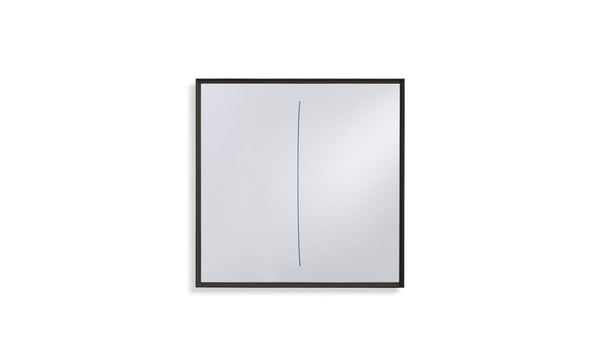Black Stained Ashwood / Reflection About Spatialism / Desktop / BlackMenu / Deadline Mirrors, designed by Ron Gilad made by Cassina