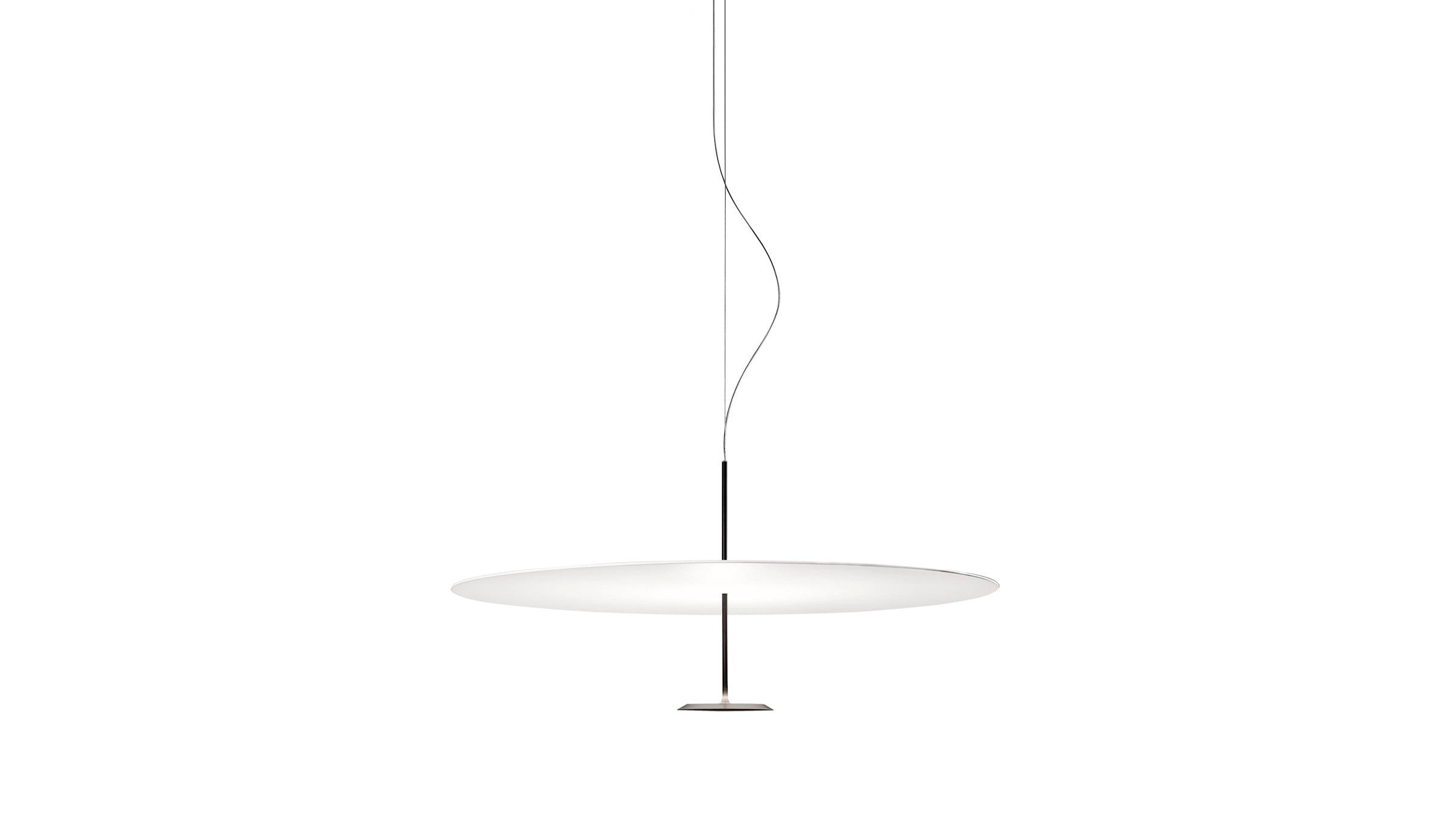 60 cm / Anodized Black / Desktop / BlackMenu / Dot Suspension Lamp, designed by Foster + Partners