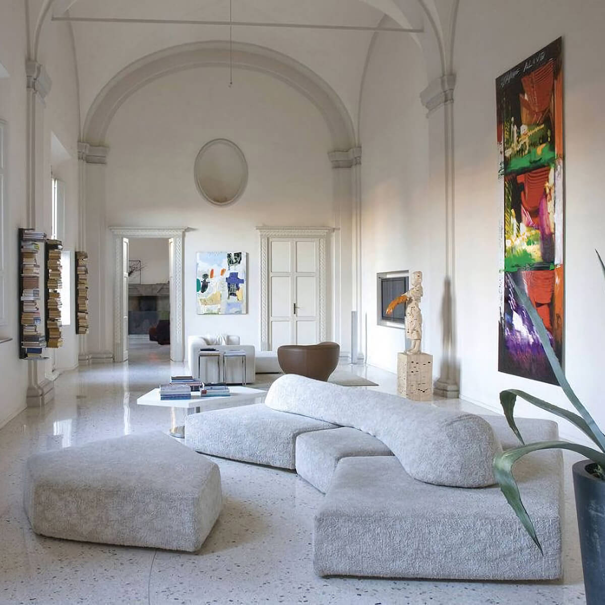 Mobile / BlackMenu / On the Rocks Sofa, designed by Francesco Binfare