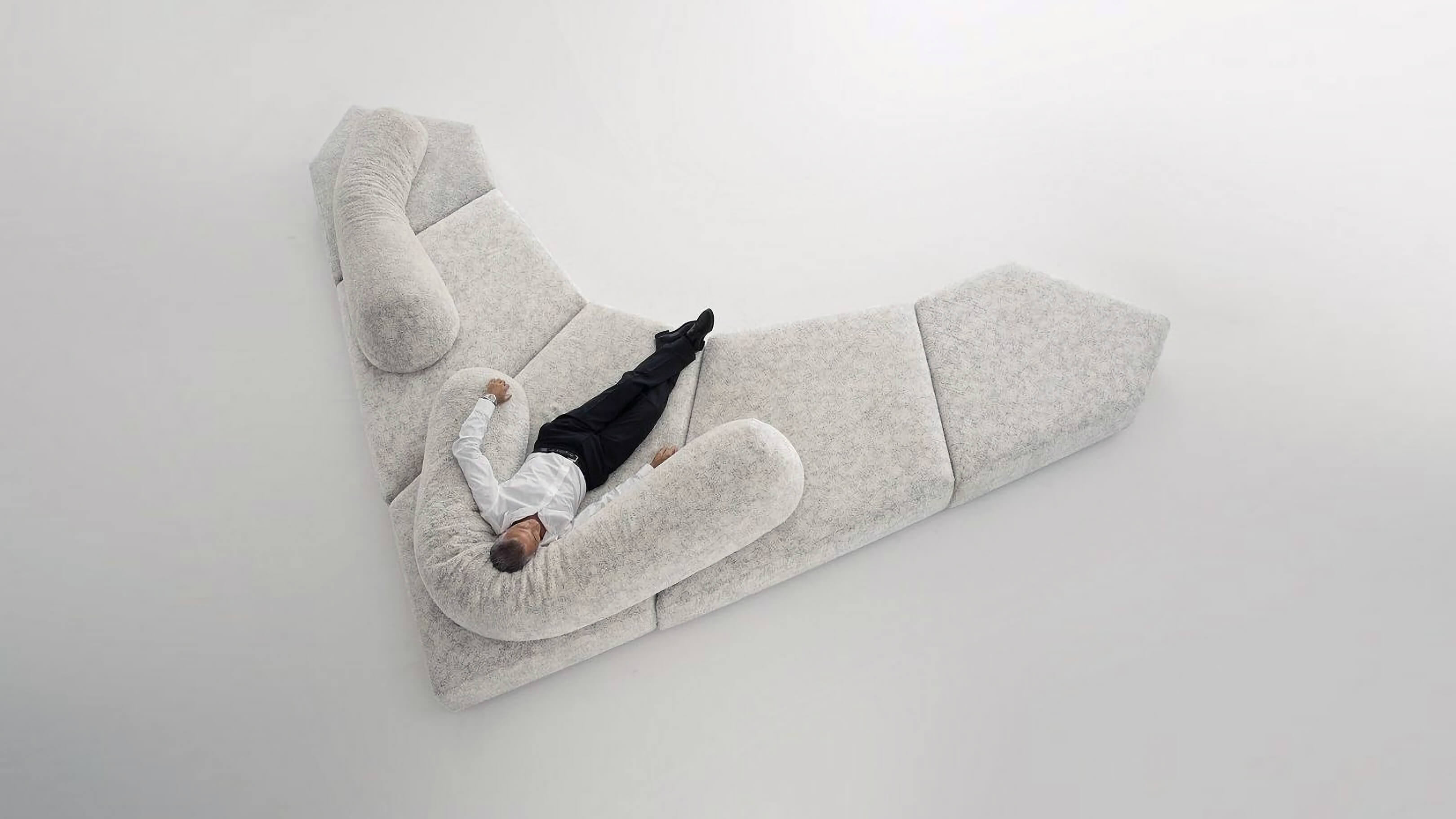 Desktop / BlackMenu / On the Rocks Sofa, designed by Francesco Binfare