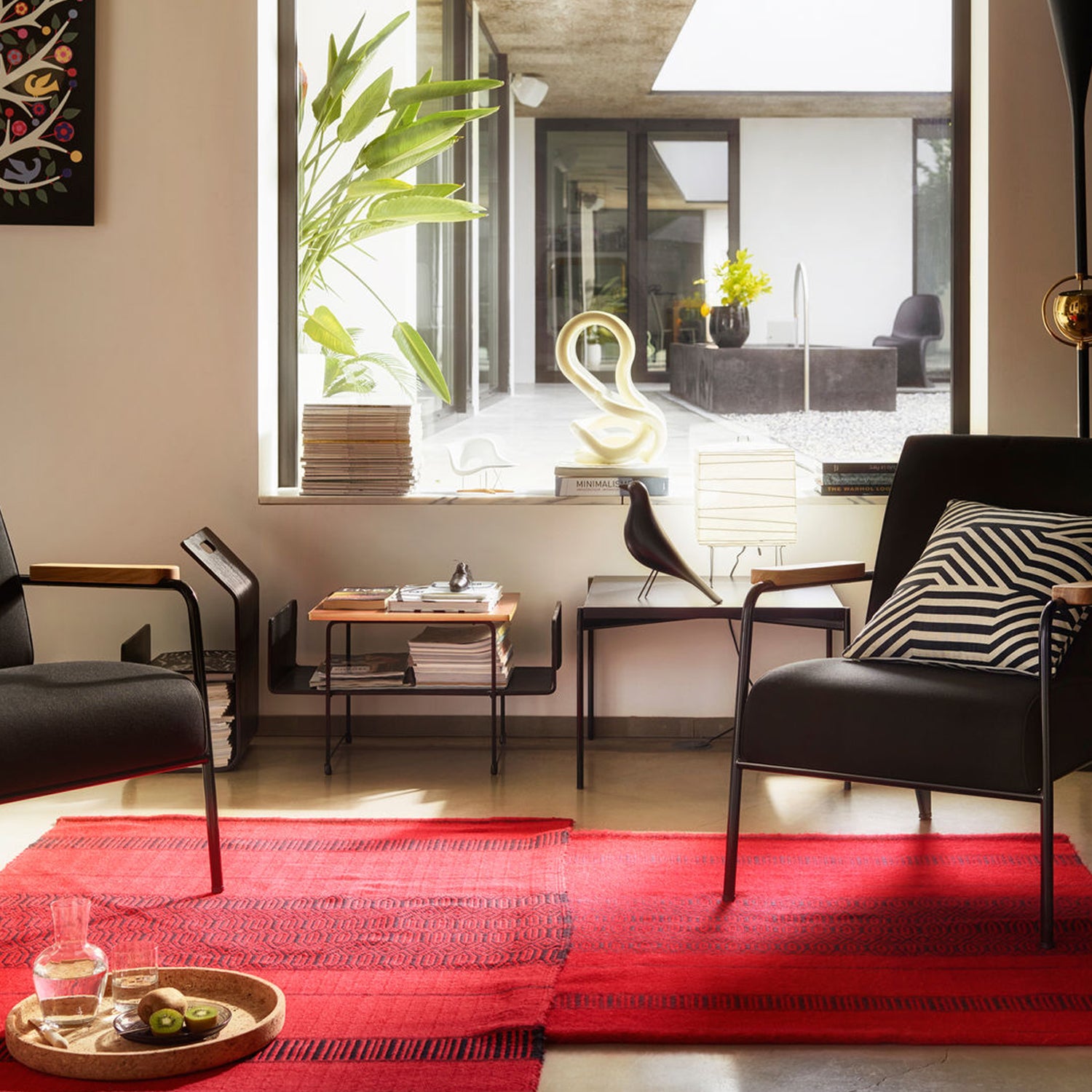 Black / Mobile / BlackMenu / Eames House Bird, designed by Charles & Ray Eames made by Vitra