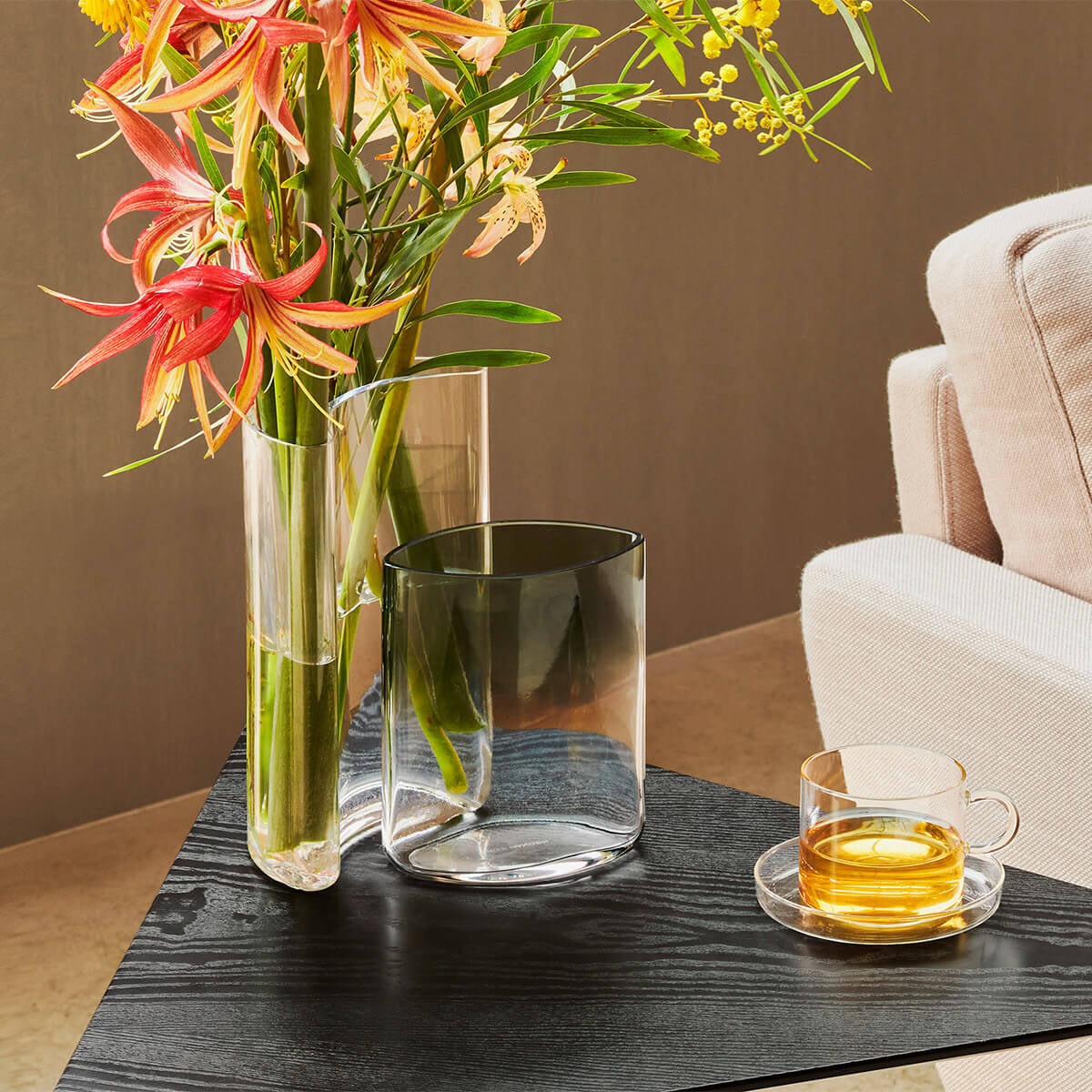 Mobile / WhiteMenu / Moon Eye Vase, designed by Grethe Meyer
