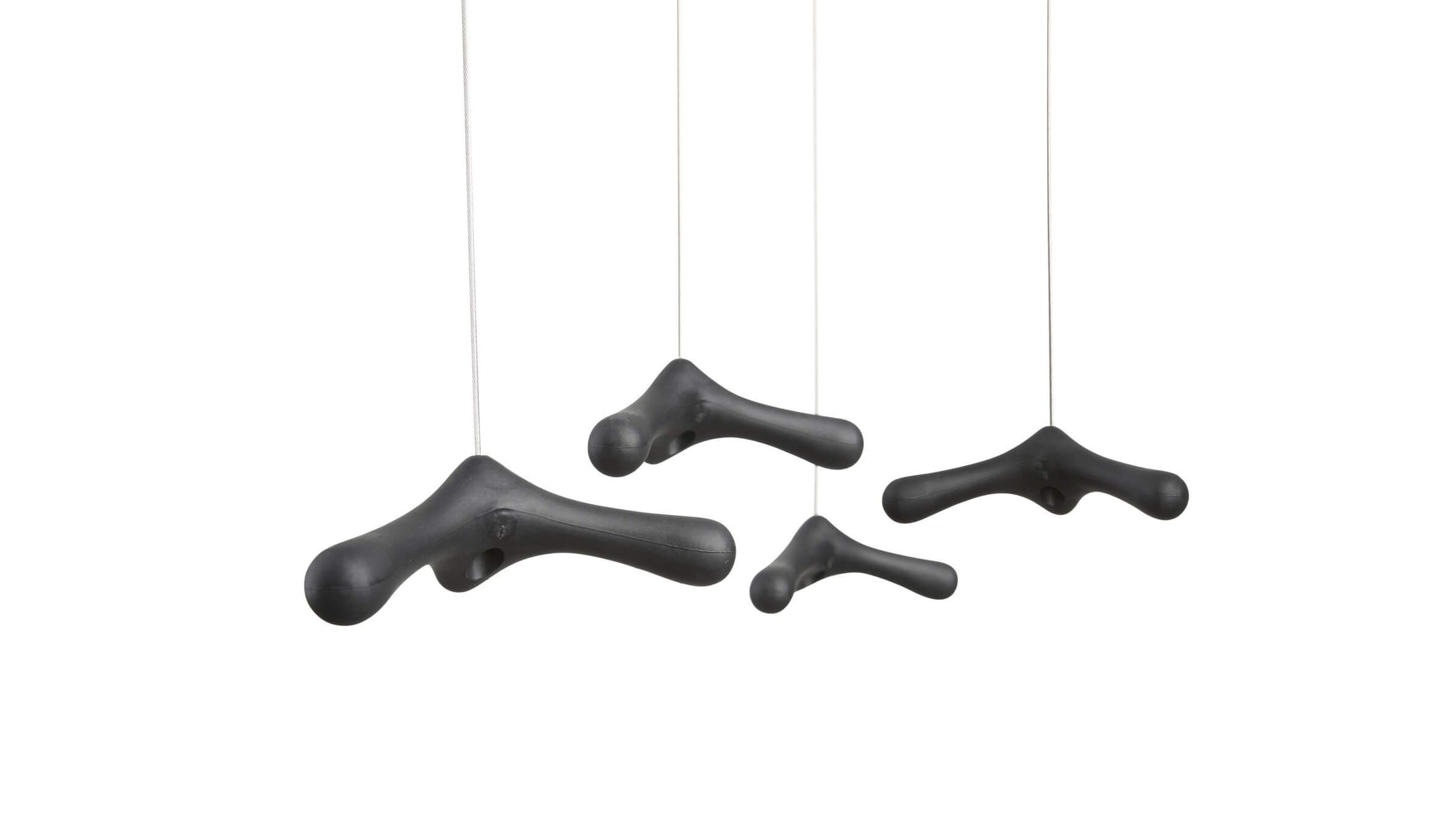 Set of 4 / Desktop / BlackMenu / Flying Hooks, designed by Bos & Couvee