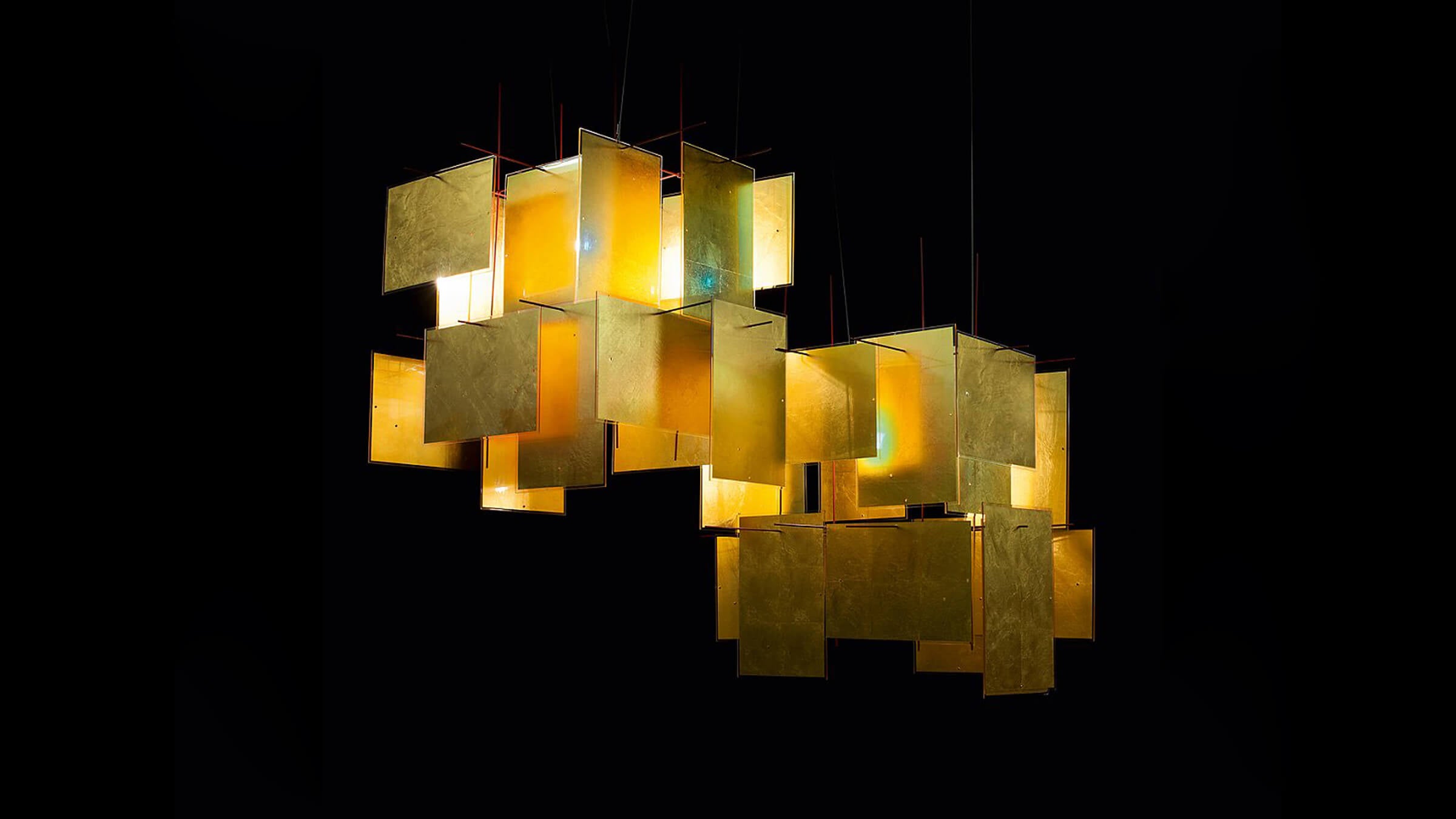 Desktop / WhiteMenu / 1000 Karat Blau Pendant Lamp, designed by Axel Schmid