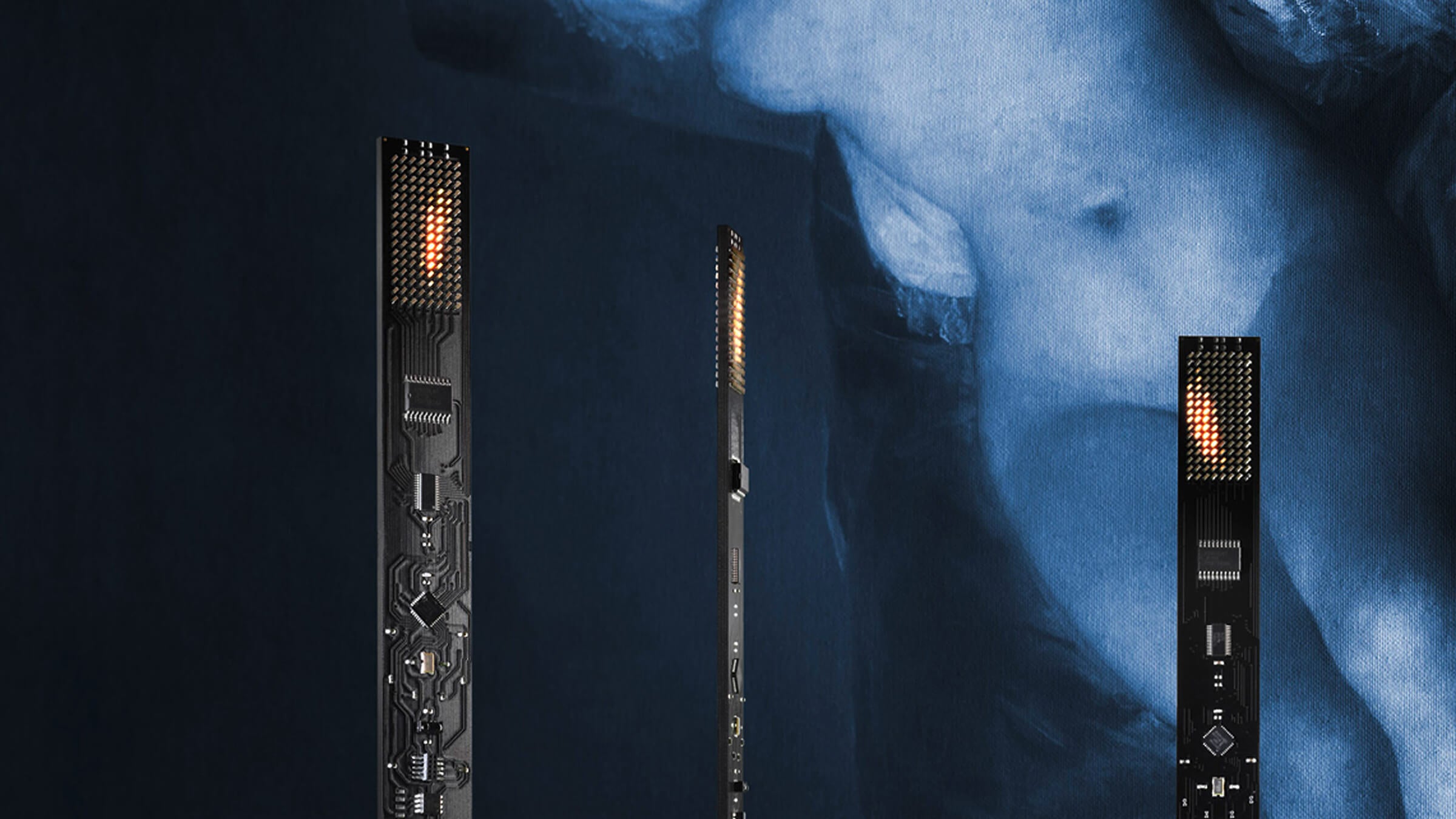Ingo Maurer Floor Lamp My New Flame LED Table Lamp