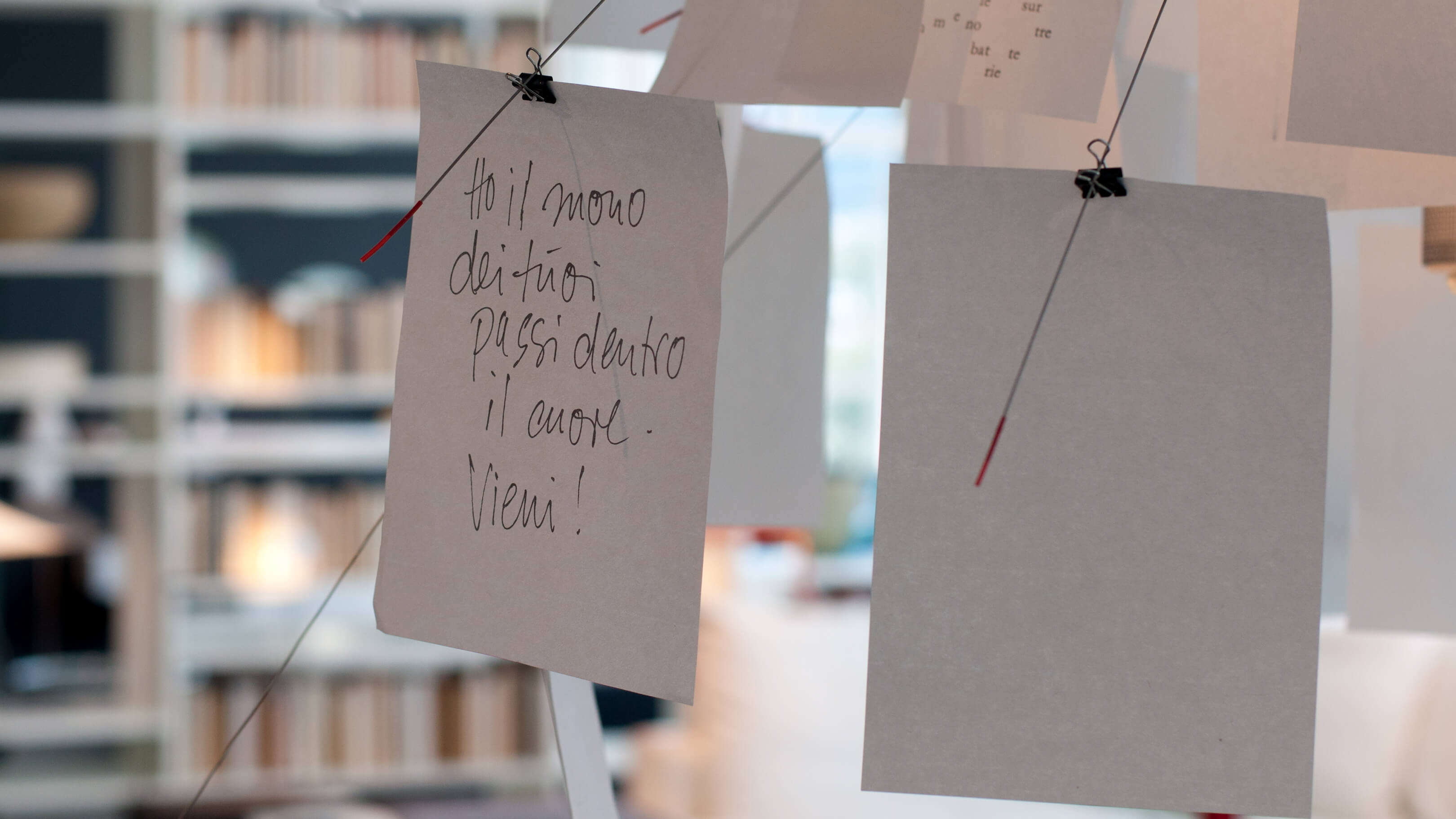 Desktop / BlackMenu / Zettel'z 5 Chandelier, designed by Ingo Maurer