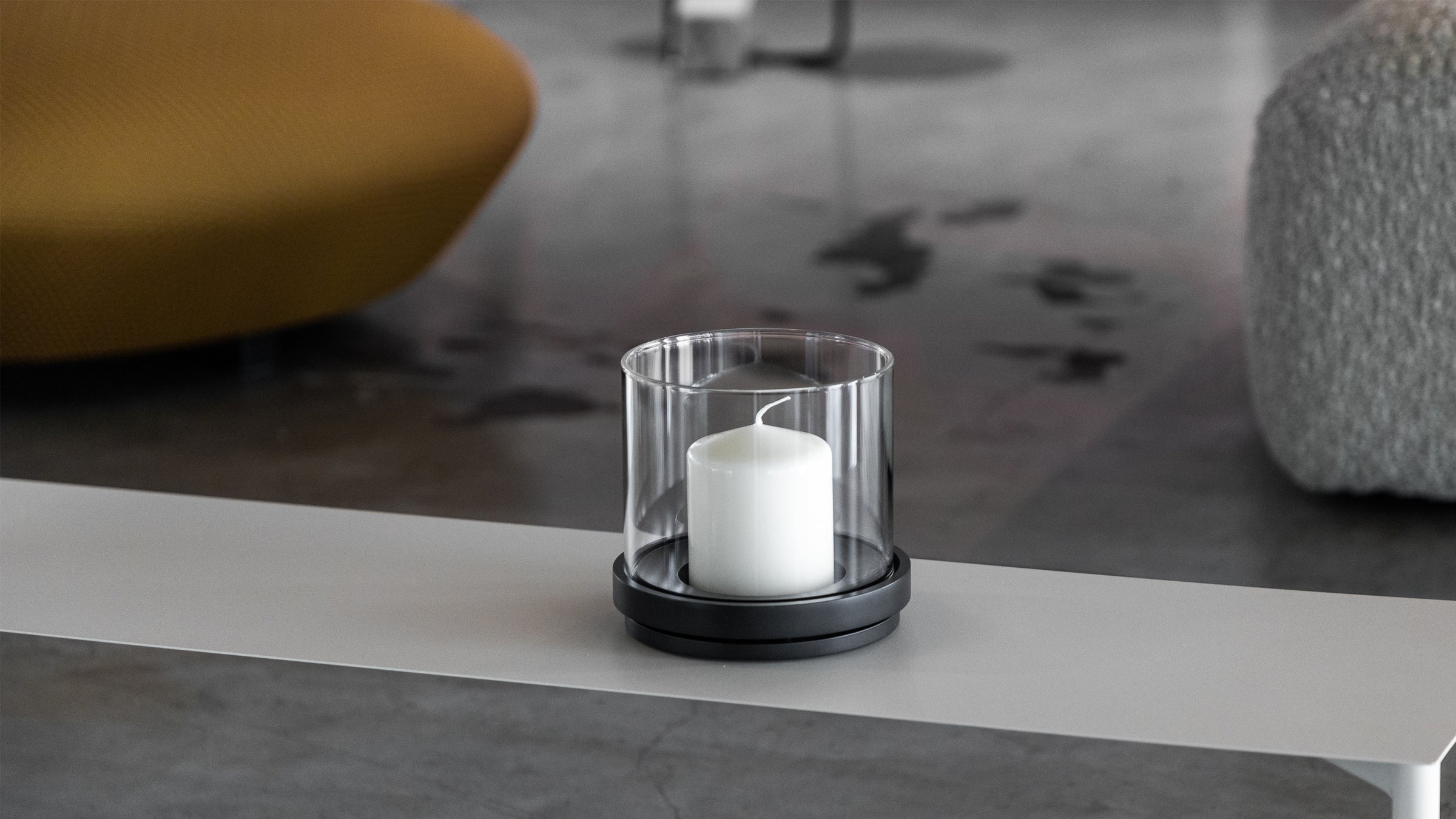12cm / Desktop / WhiteMenu / JP Candle Holder, designed by John Pawson