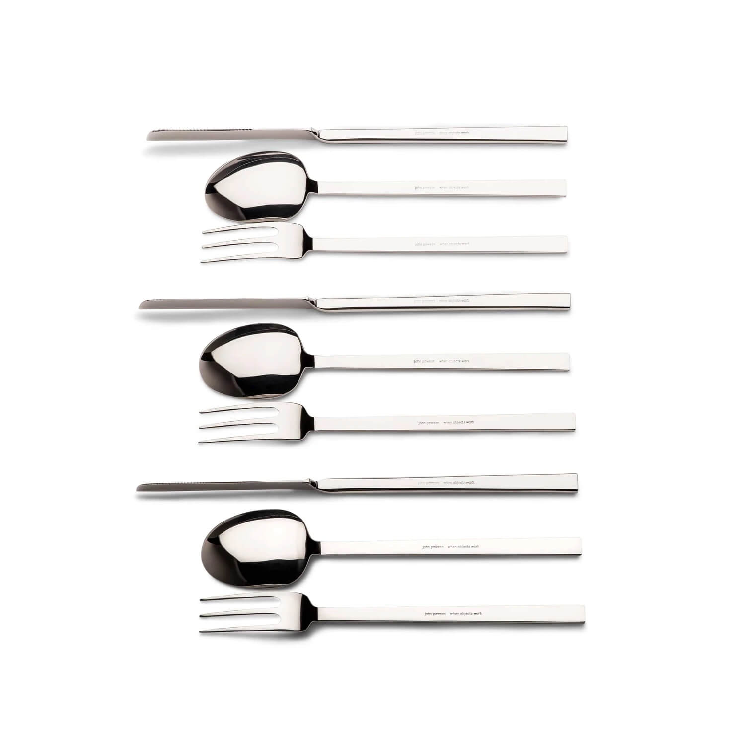 Mobile / BlackMenu / John Pawson Knifeforkspoon Cutlery - Set of 24
