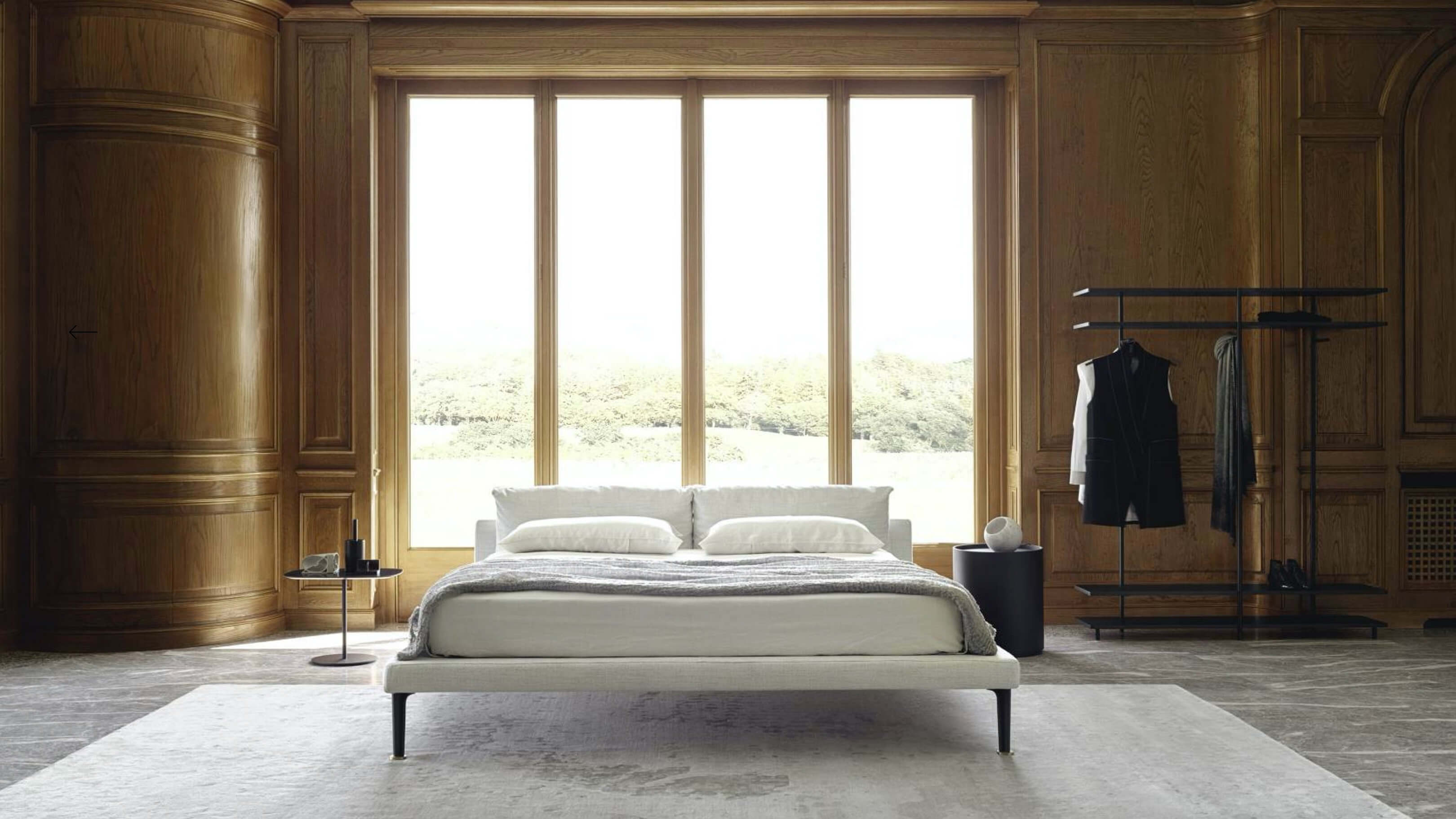 GeneralOption / Desktop / WhiteMenu / Floyd-Hi Bed, designed by Piero Lissoni made by Living Divani
