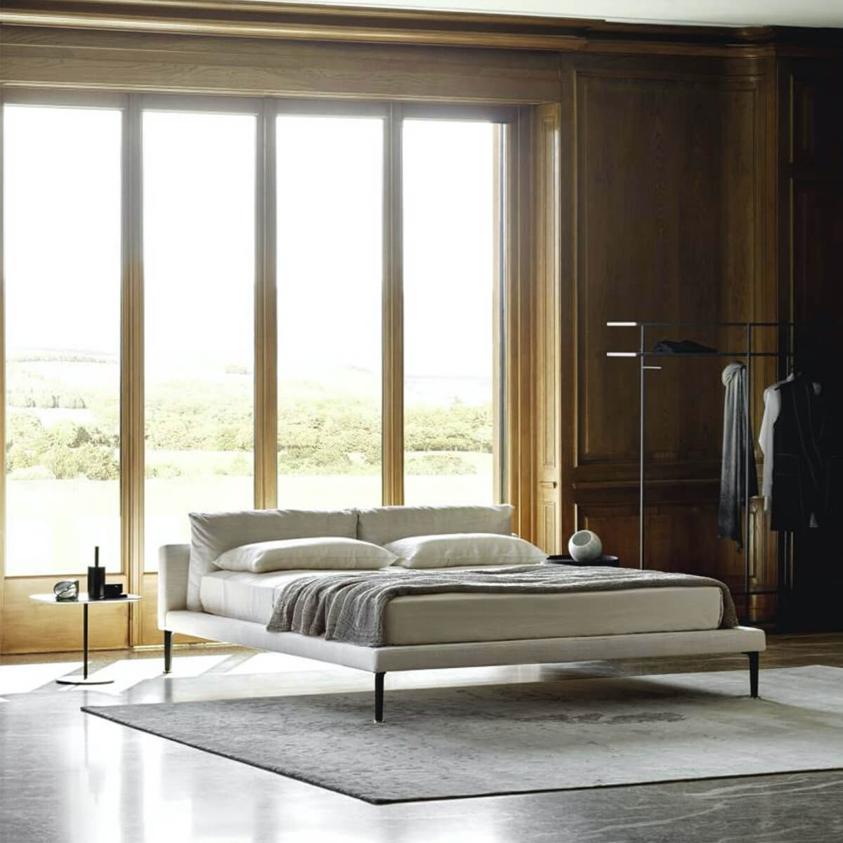 GeneralOption / Mobile / WhiteMenu / Floyd-Hi Bed, designed by Piero Lissoni made by Living Divani