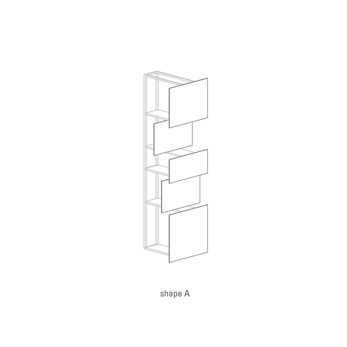 Living Divani Bookcase Bukva Bookcase
