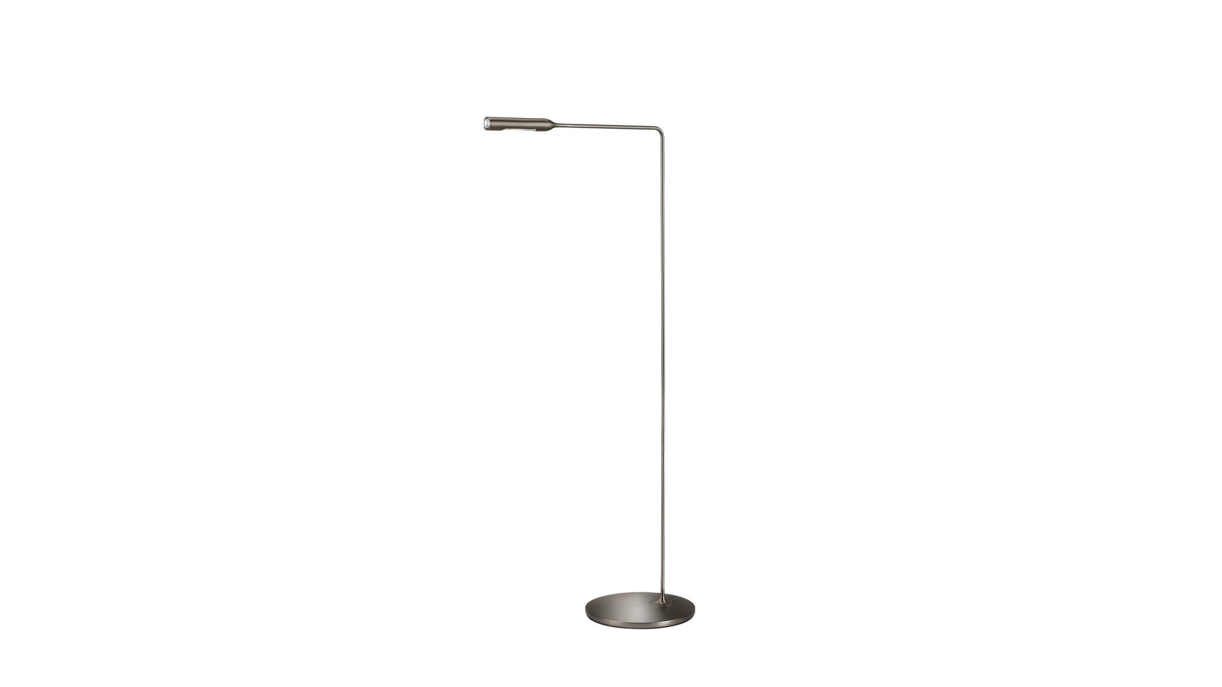 Gunmetal / Desktop / BlackMenu / Flo Lounge Floor Lamp, designed by Foster + Partners