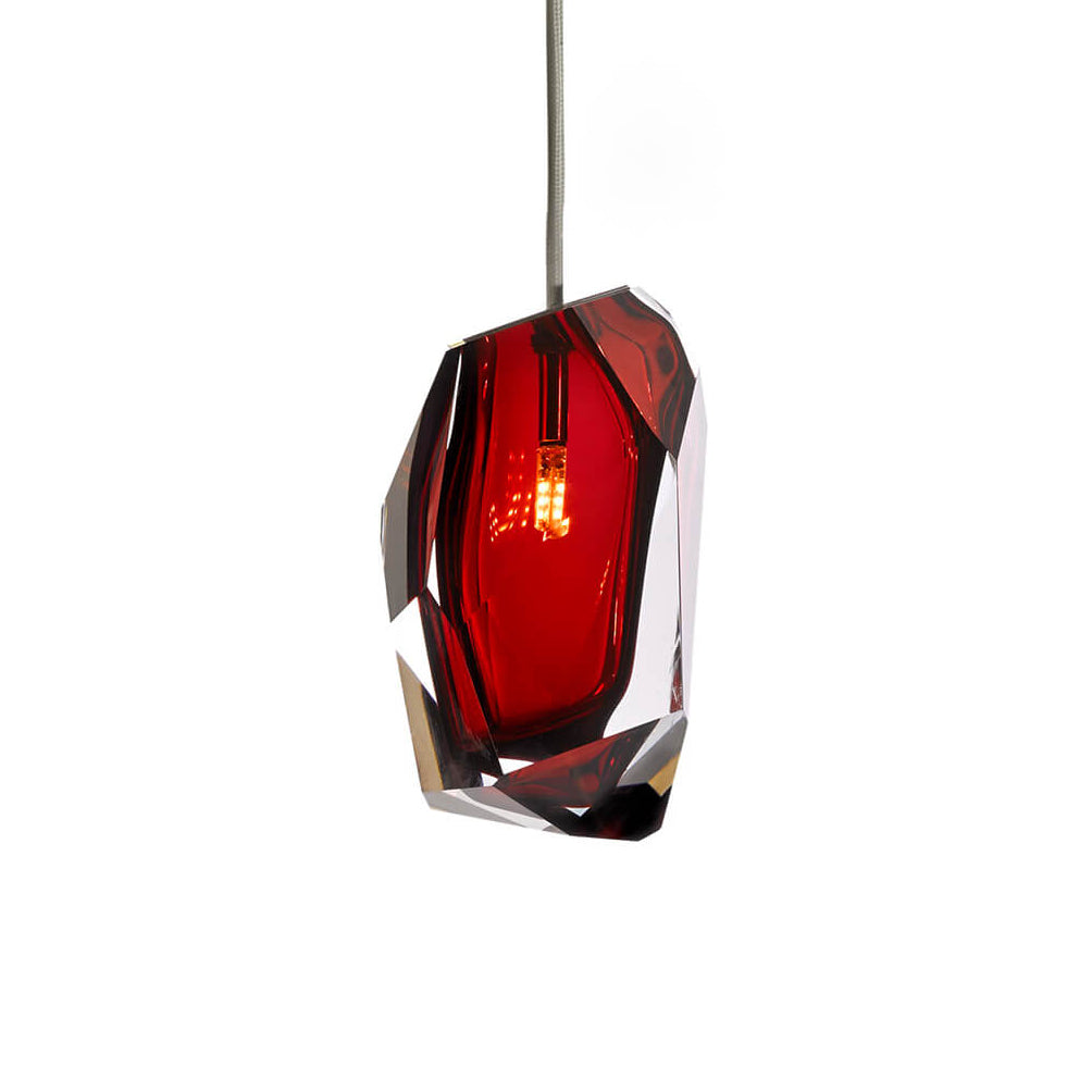 Lasvit Pendant Lamp Crystal Rock 1 Pendant Lamp