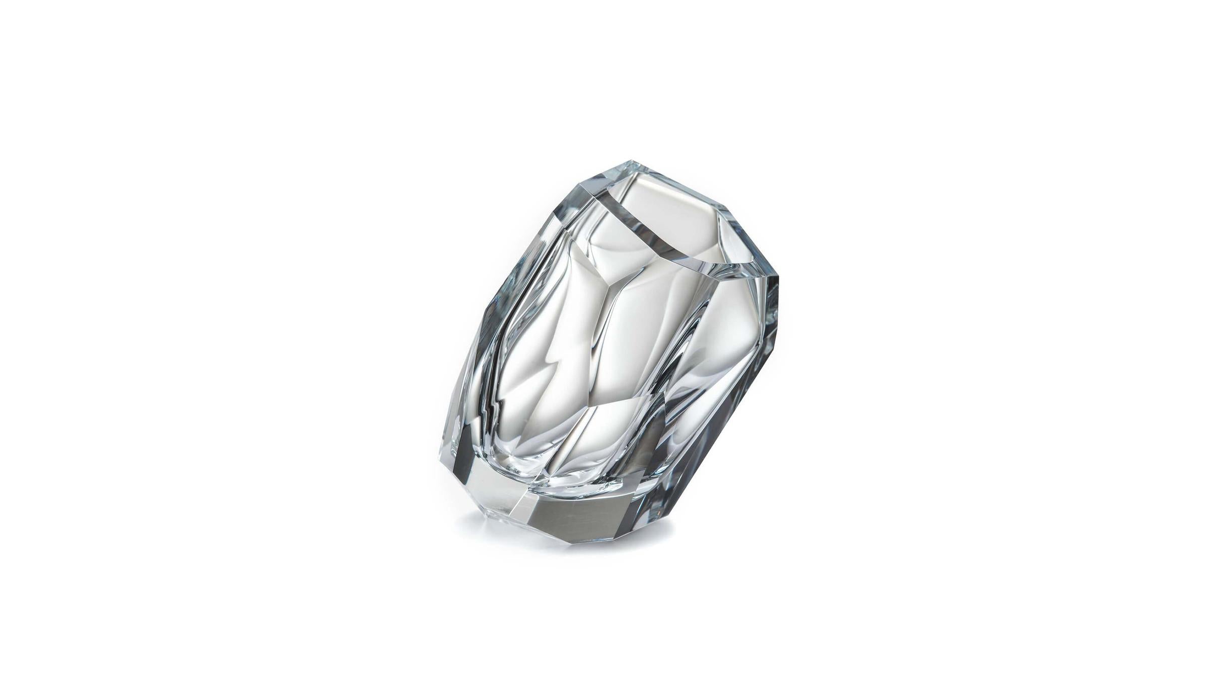 Lasvit Vase Crystal Rock Vase