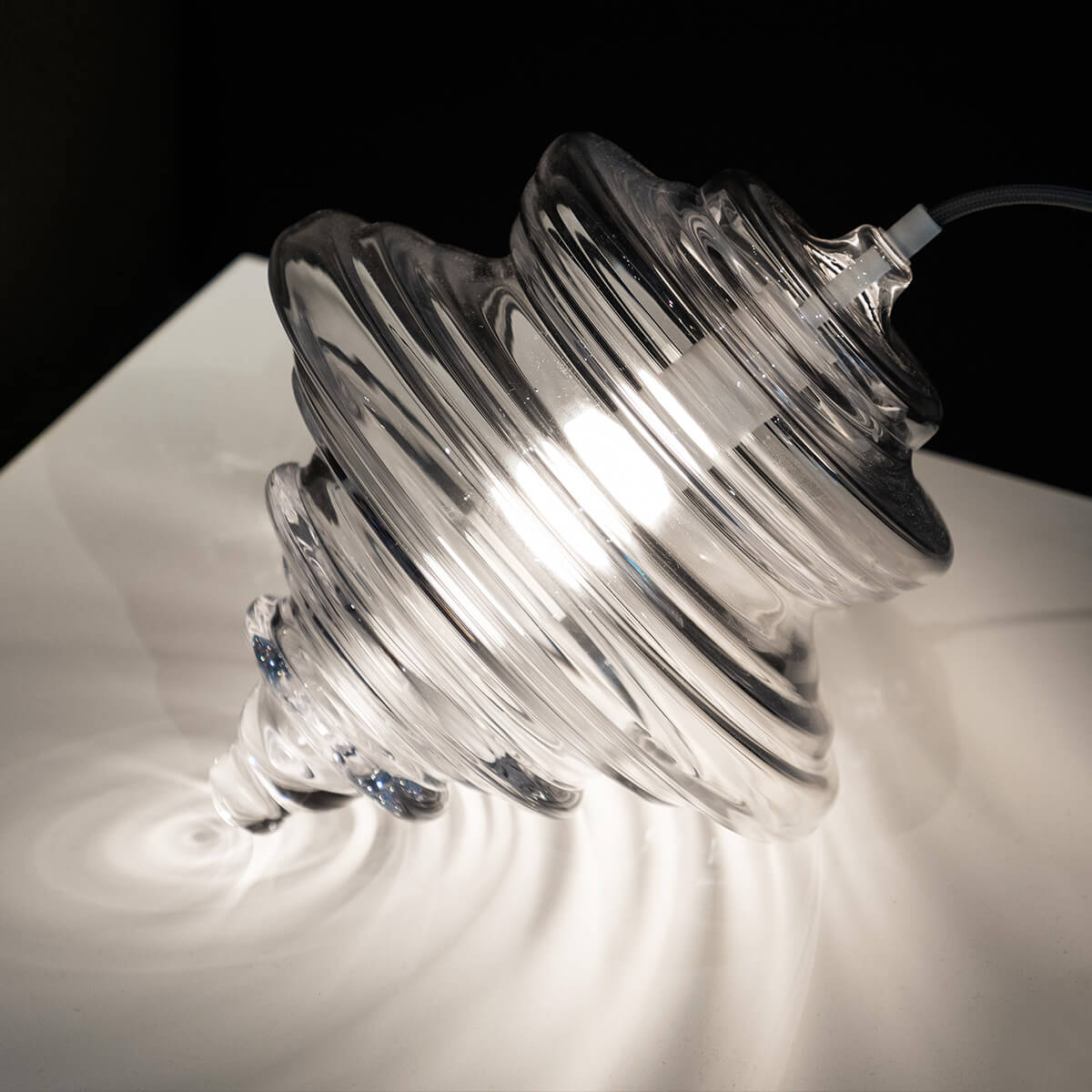 Mobile / WhiteMenu / La Scala Table Lamp, designed by Jan Plechac & Henry Wielgus